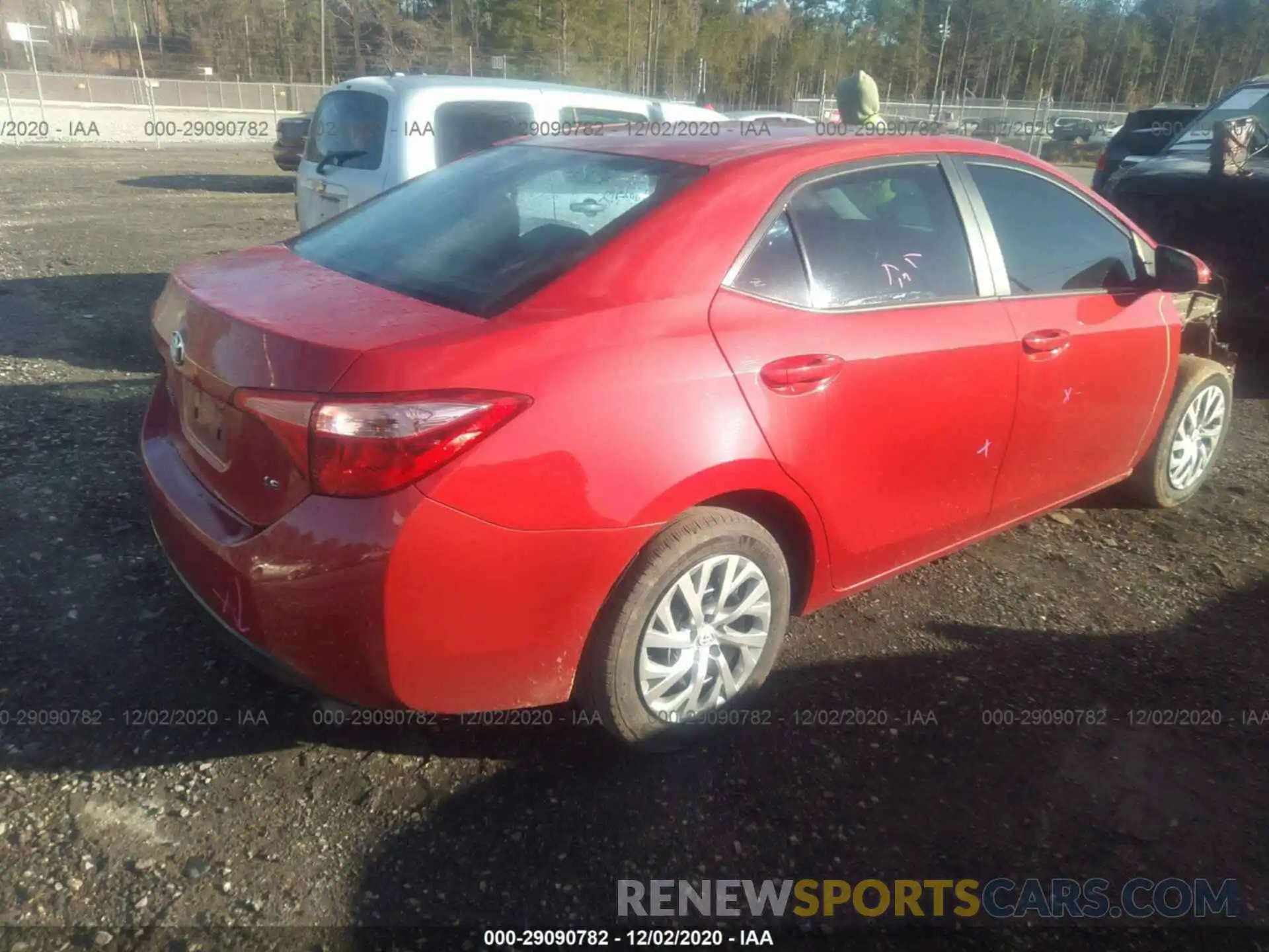 4 Photograph of a damaged car 2T1BURHEXKC176256 TOYOTA COROLLA 2019