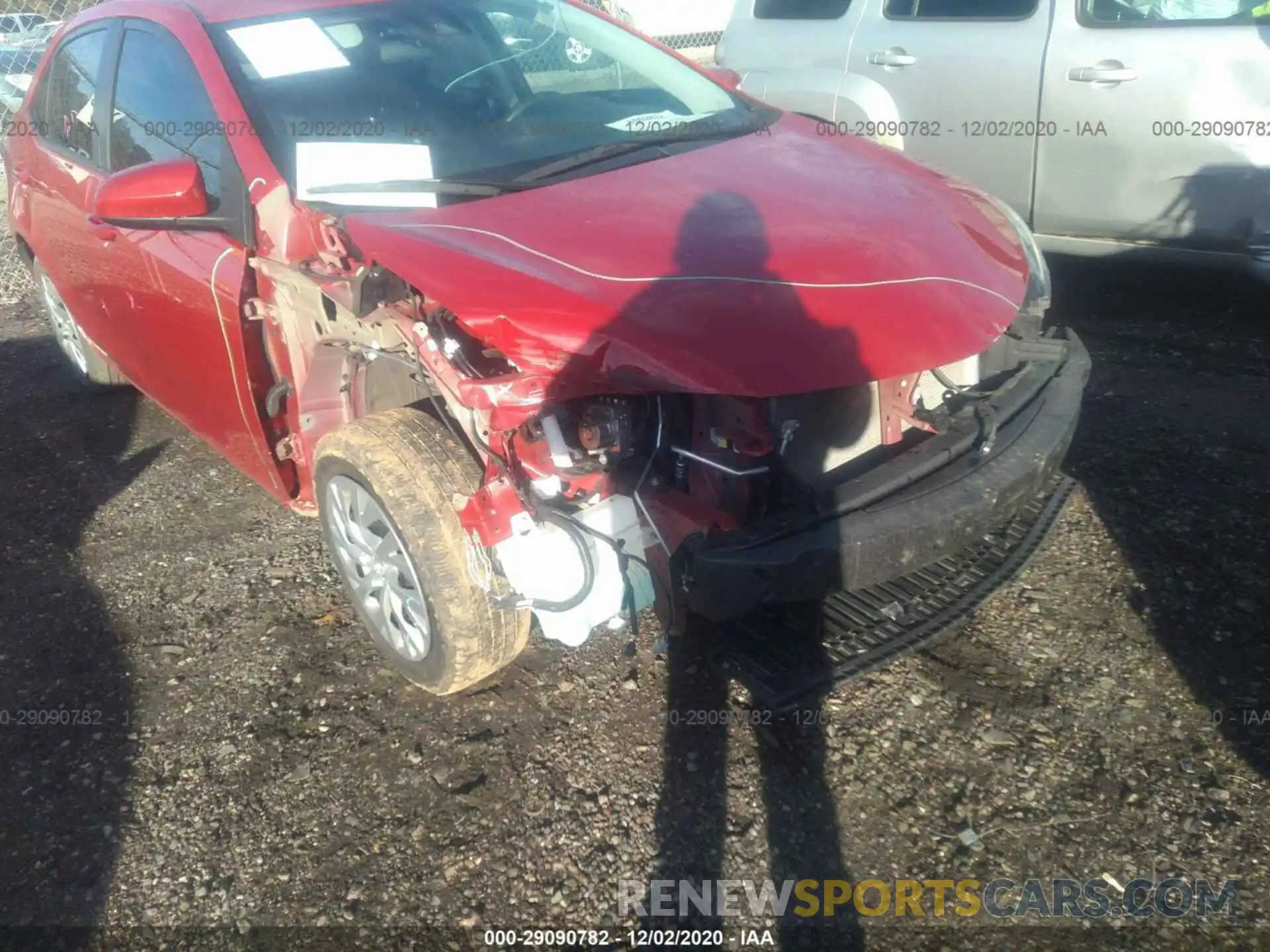 6 Photograph of a damaged car 2T1BURHEXKC176256 TOYOTA COROLLA 2019