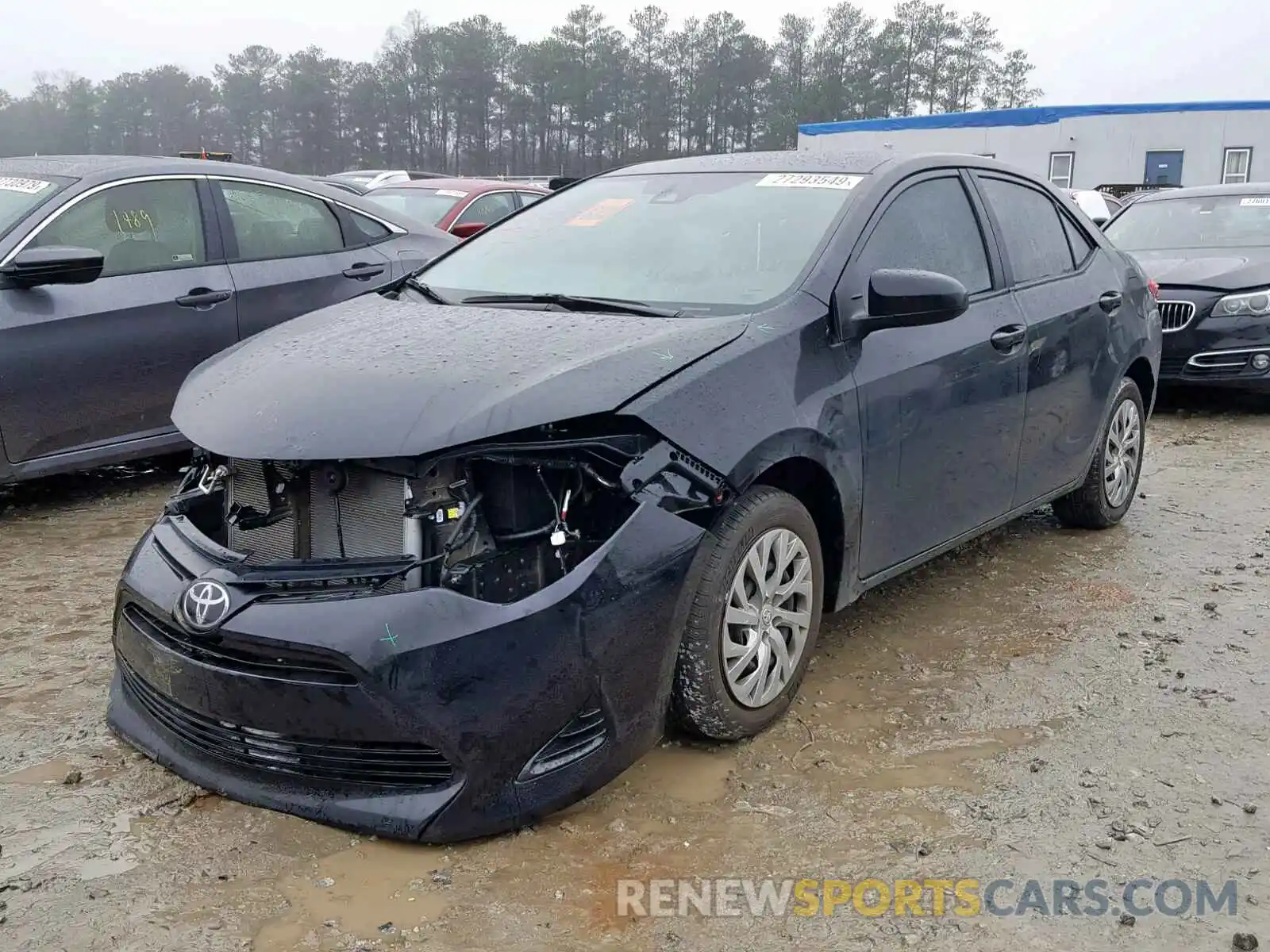 2 Photograph of a damaged car 2T1BURHEXKC176984 TOYOTA COROLLA 2019