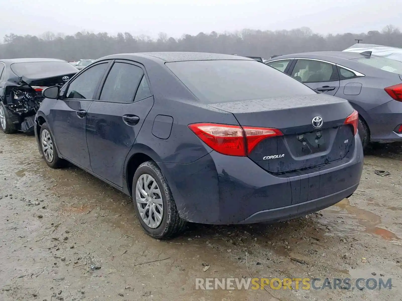 3 Photograph of a damaged car 2T1BURHEXKC176984 TOYOTA COROLLA 2019