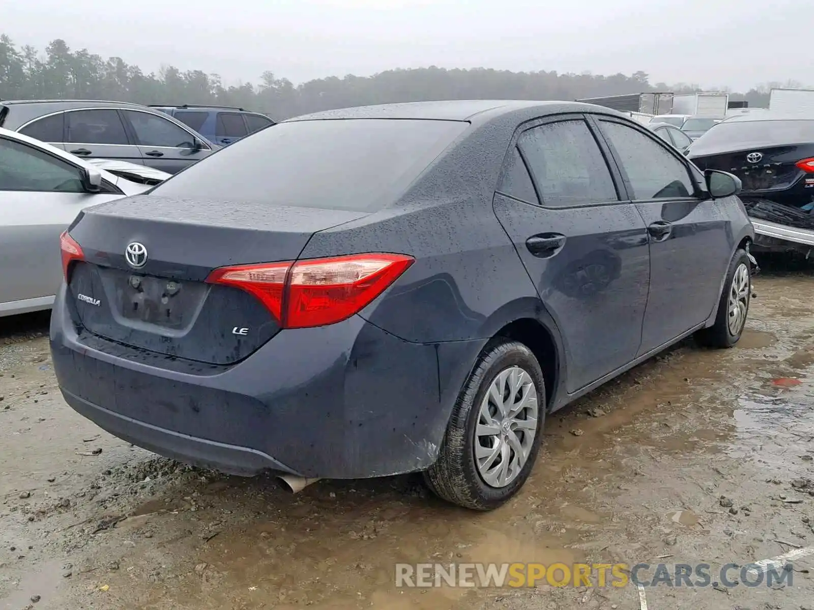 4 Photograph of a damaged car 2T1BURHEXKC176984 TOYOTA COROLLA 2019