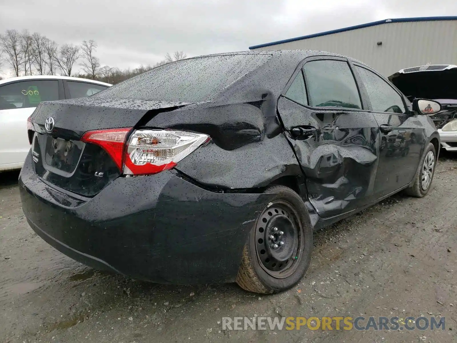 4 Photograph of a damaged car 2T1BURHEXKC177102 TOYOTA COROLLA 2019