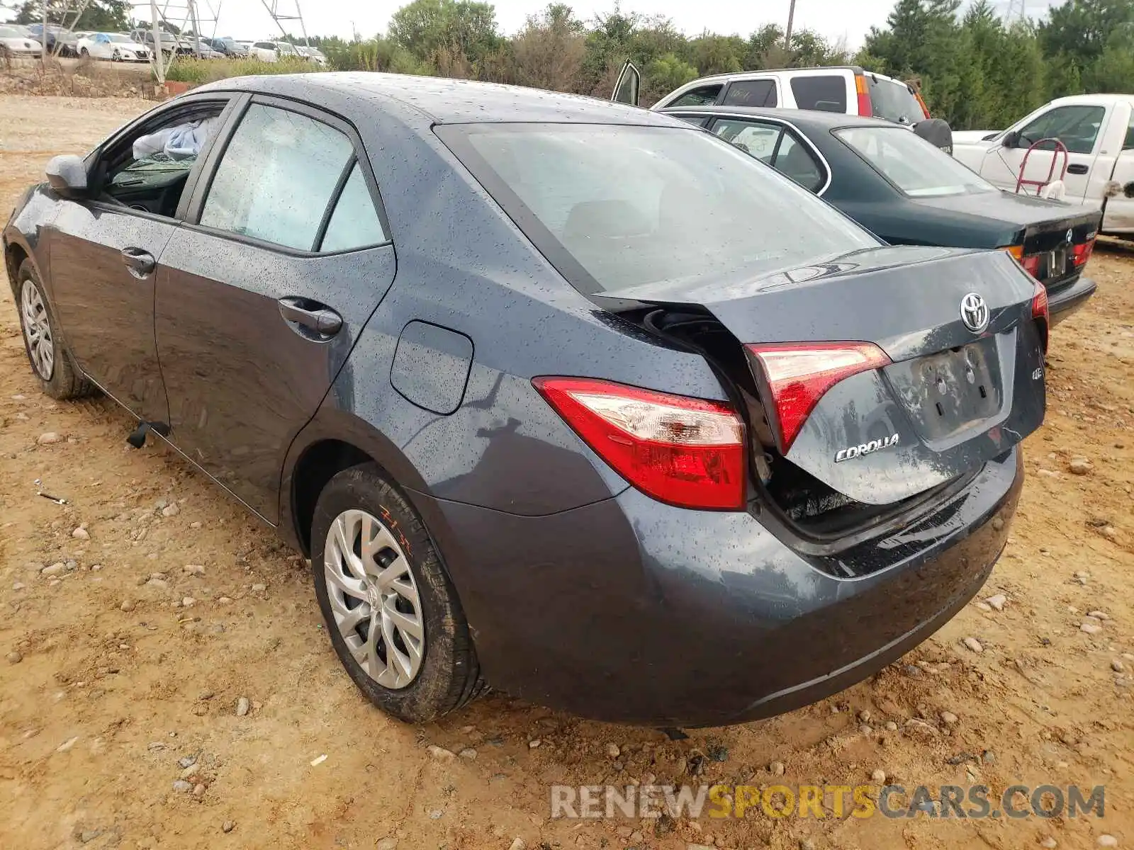 3 Photograph of a damaged car 2T1BURHEXKC177164 TOYOTA COROLLA 2019