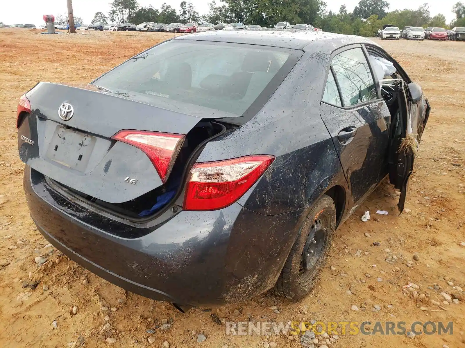 4 Photograph of a damaged car 2T1BURHEXKC177164 TOYOTA COROLLA 2019