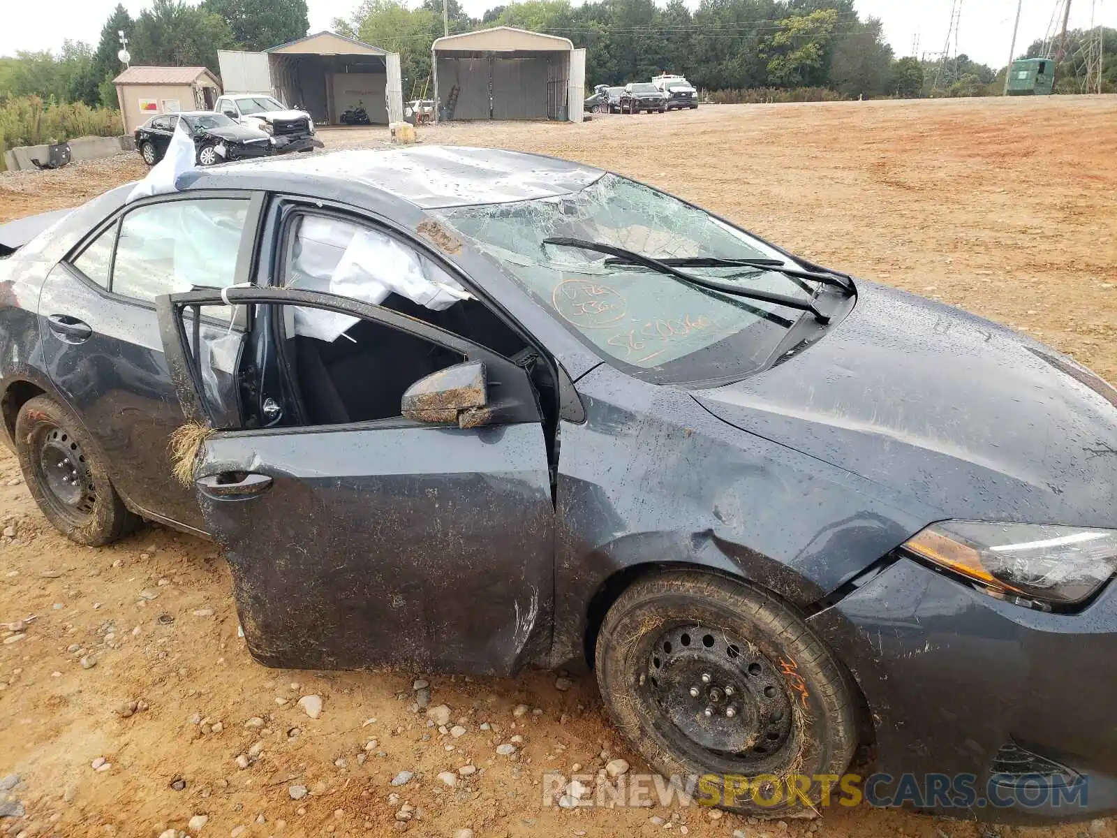 9 Photograph of a damaged car 2T1BURHEXKC177164 TOYOTA COROLLA 2019