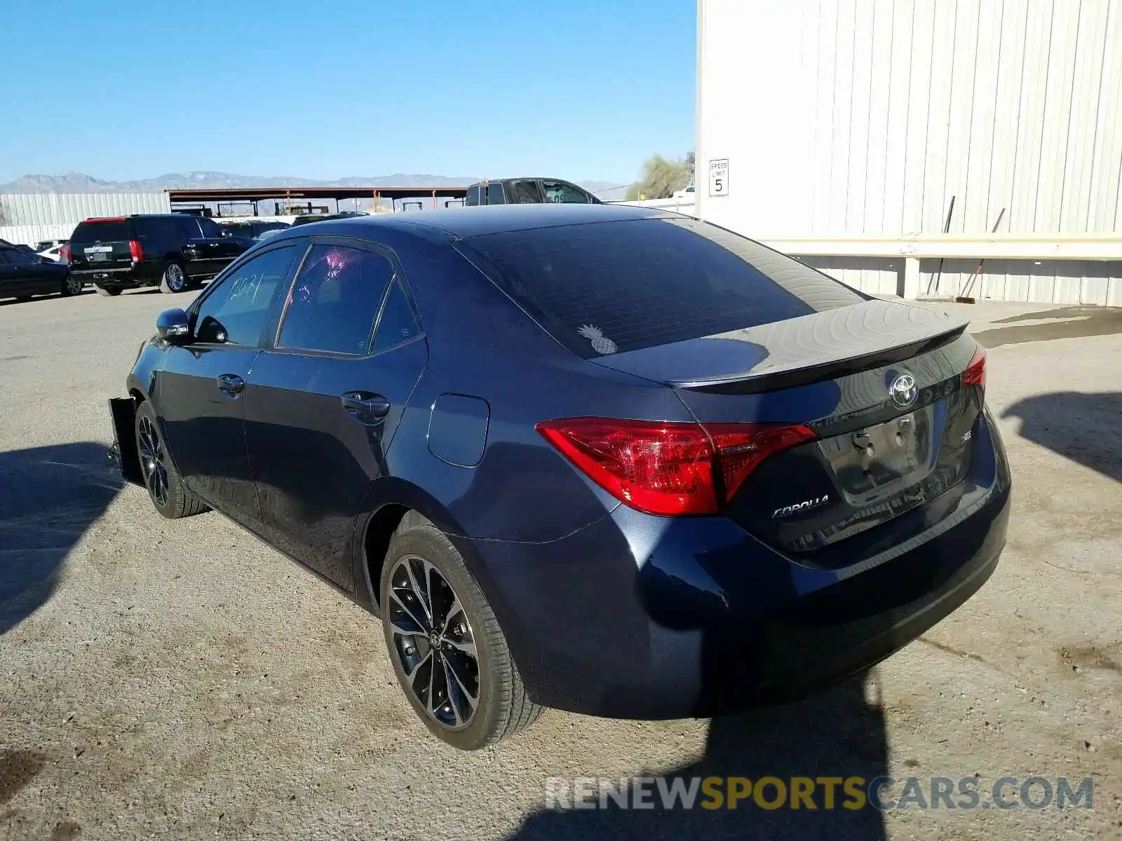 3 Photograph of a damaged car 2T1BURHEXKC177259 TOYOTA COROLLA 2019