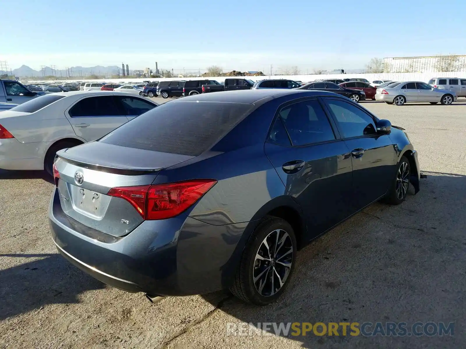 4 Photograph of a damaged car 2T1BURHEXKC177259 TOYOTA COROLLA 2019