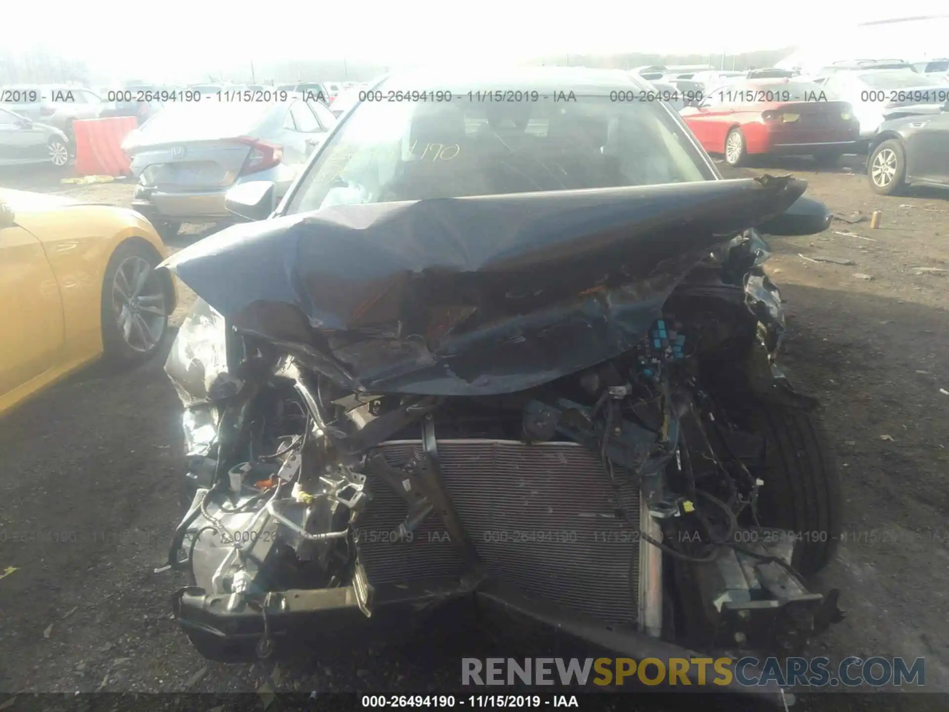 6 Photograph of a damaged car 2T1BURHEXKC177603 TOYOTA COROLLA 2019