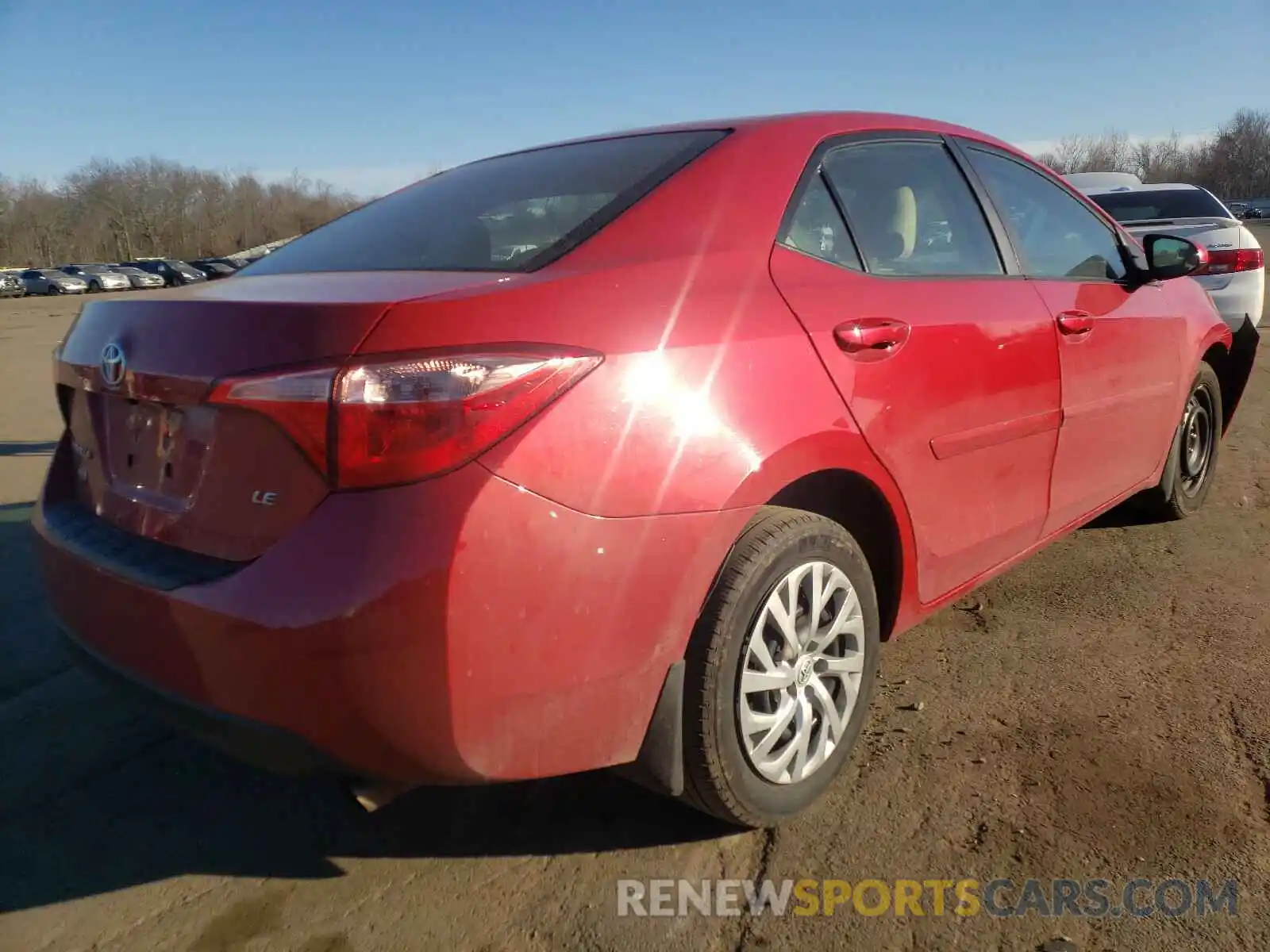 4 Photograph of a damaged car 2T1BURHEXKC178203 TOYOTA COROLLA 2019