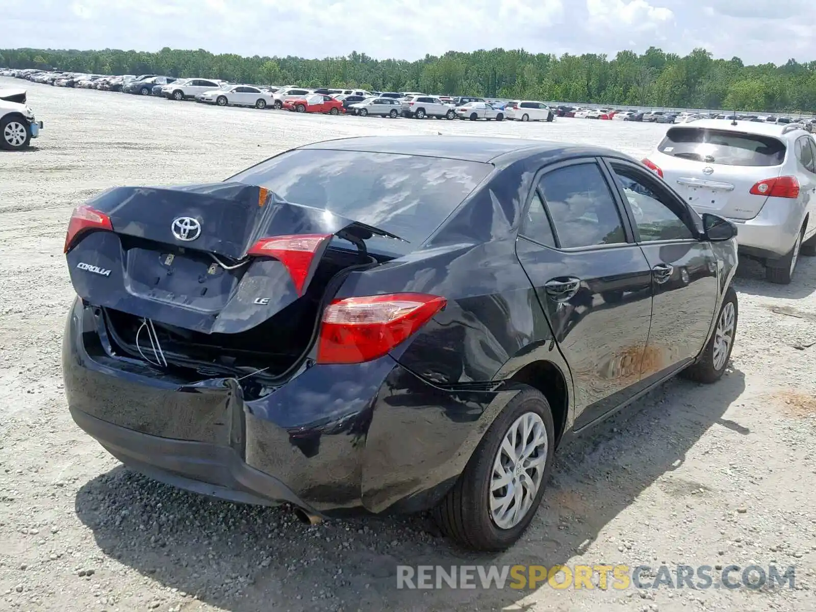 4 Photograph of a damaged car 2T1BURHEXKC178668 TOYOTA COROLLA 2019