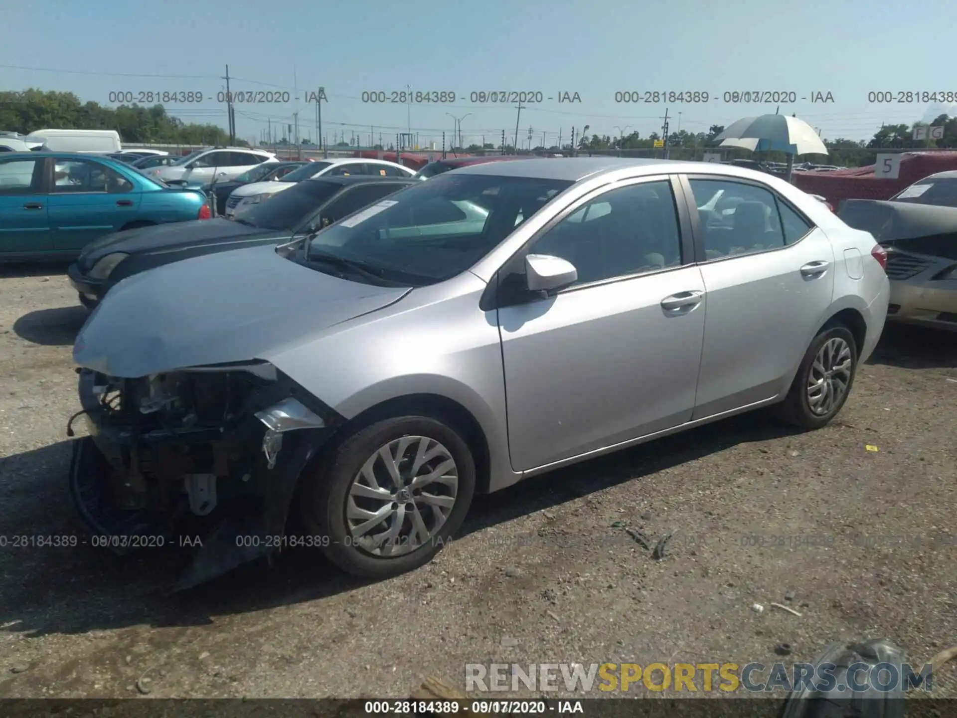 14 Photograph of a damaged car 2T1BURHEXKC179108 TOYOTA COROLLA 2019