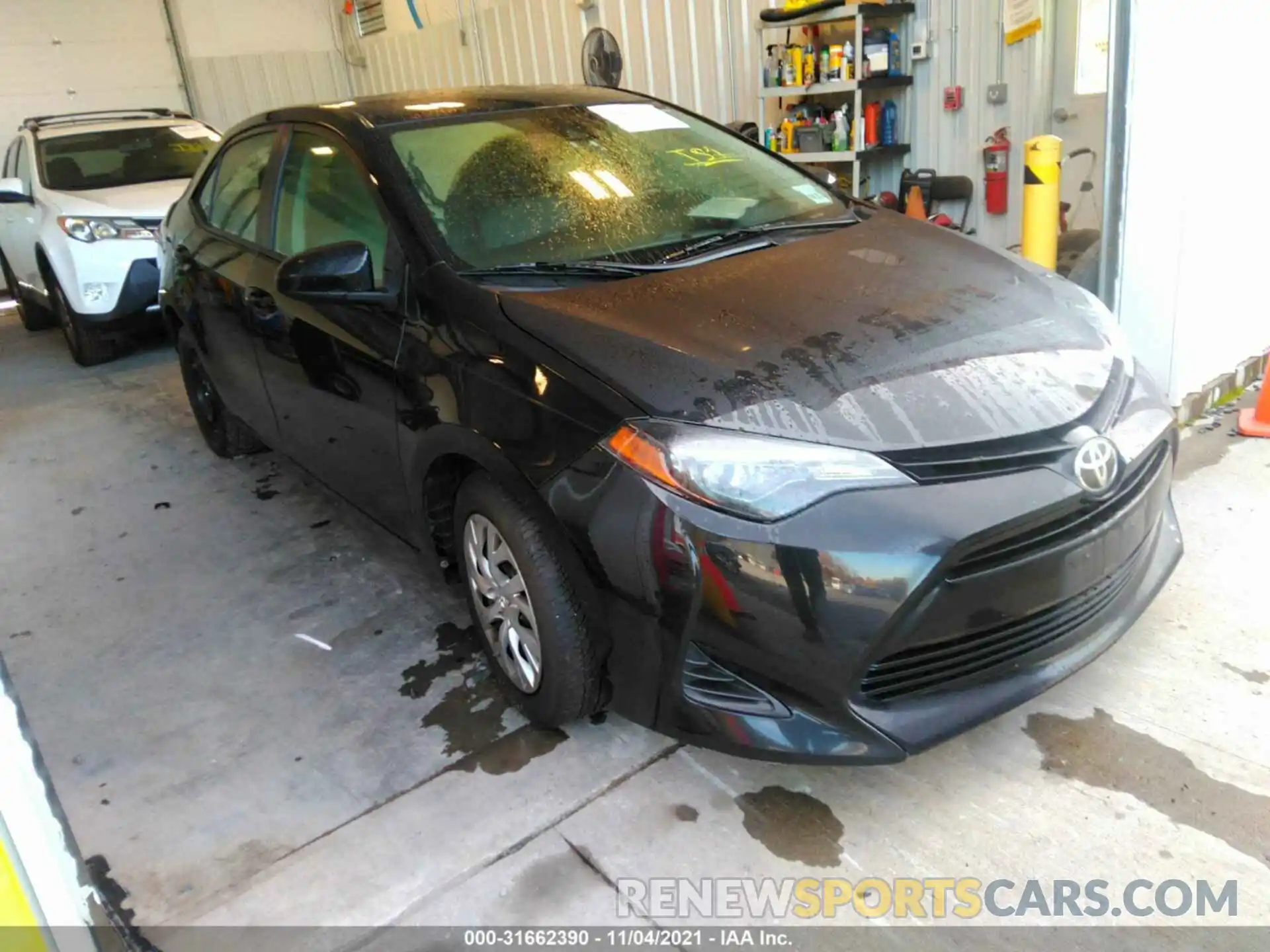 1 Photograph of a damaged car 2T1BURHEXKC179691 TOYOTA COROLLA 2019