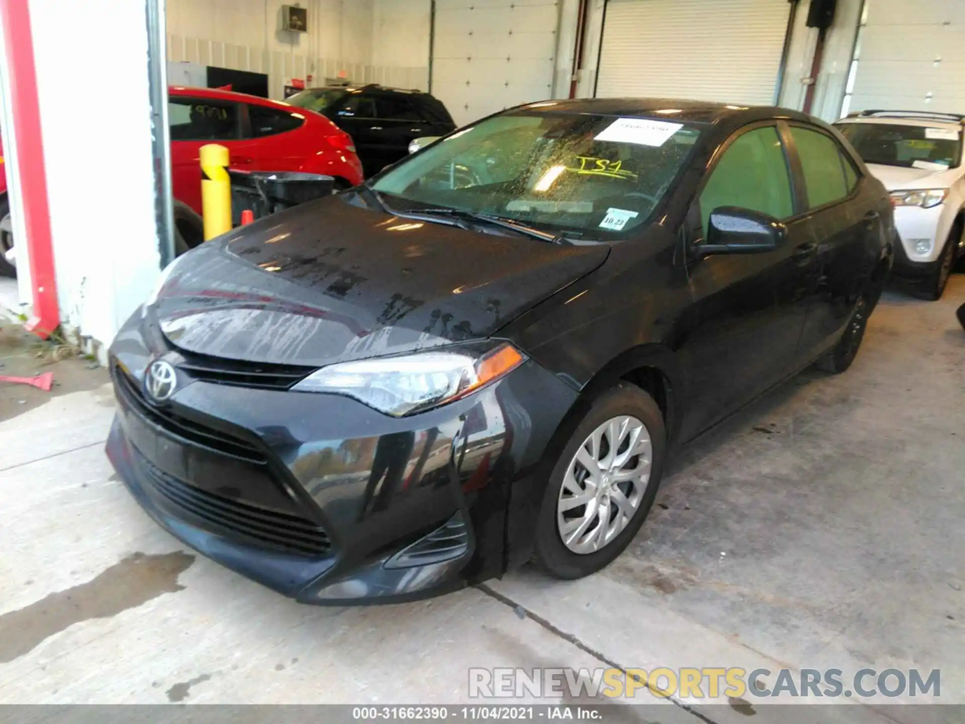 2 Photograph of a damaged car 2T1BURHEXKC179691 TOYOTA COROLLA 2019