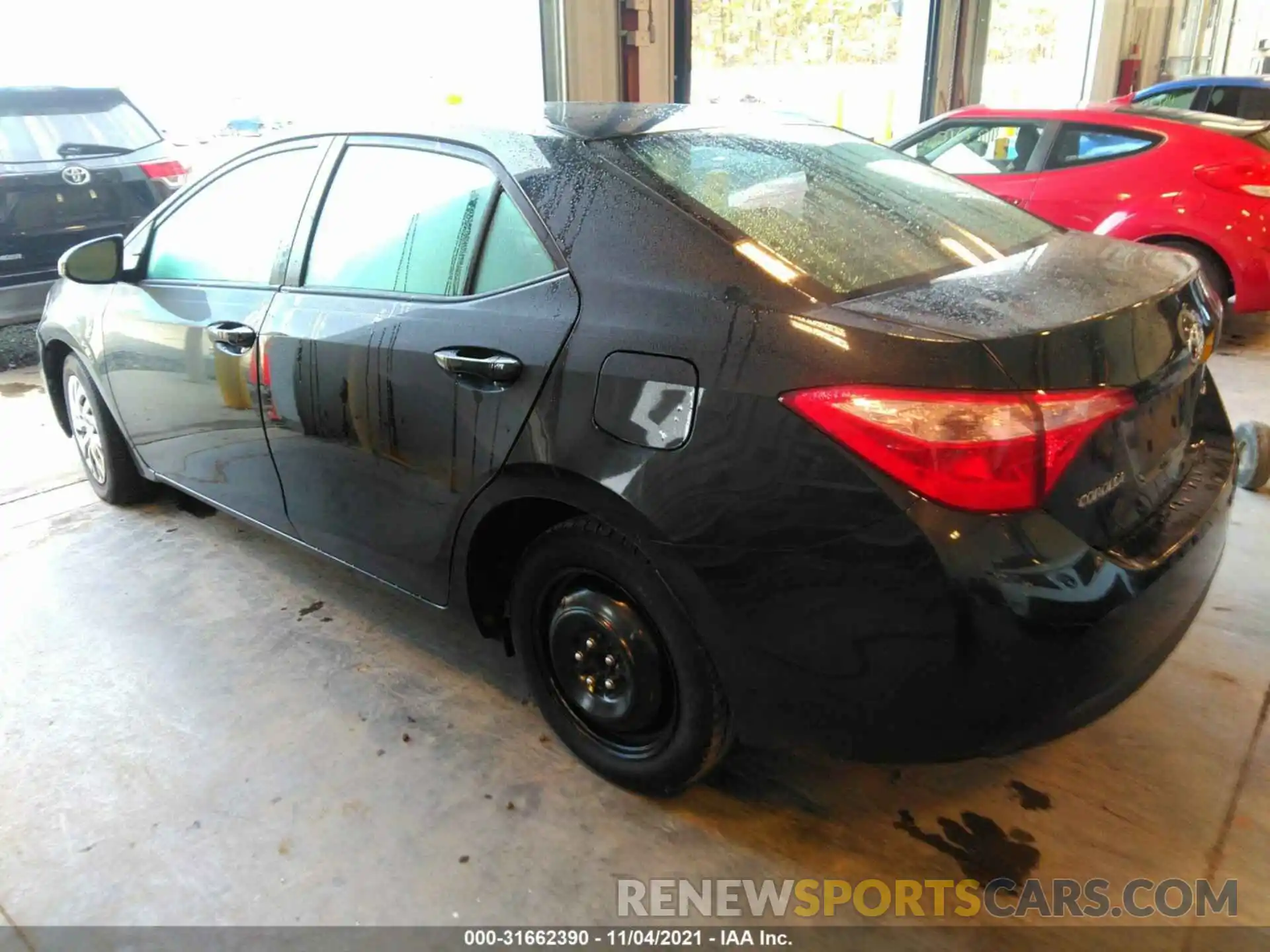 3 Photograph of a damaged car 2T1BURHEXKC179691 TOYOTA COROLLA 2019