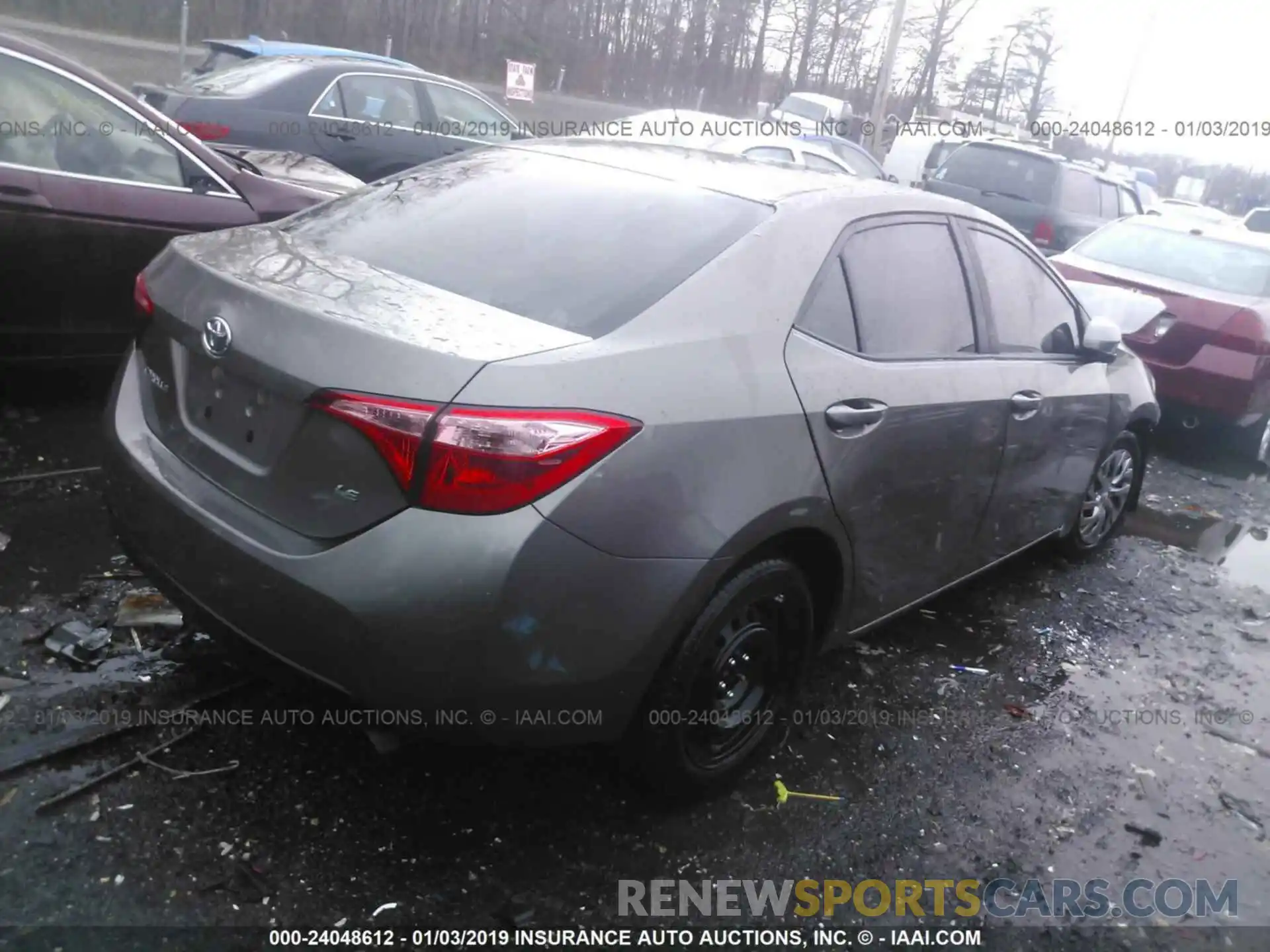 4 Photograph of a damaged car 2T1BURHEXKC179724 TOYOTA COROLLA 2019