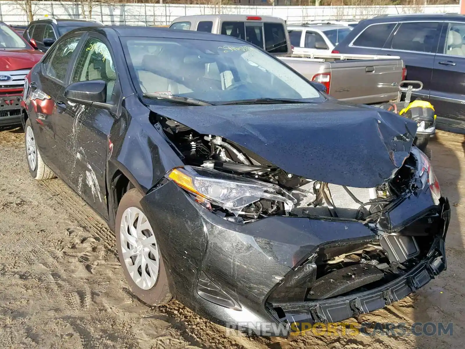 1 Photograph of a damaged car 2T1BURHEXKC179805 TOYOTA COROLLA 2019