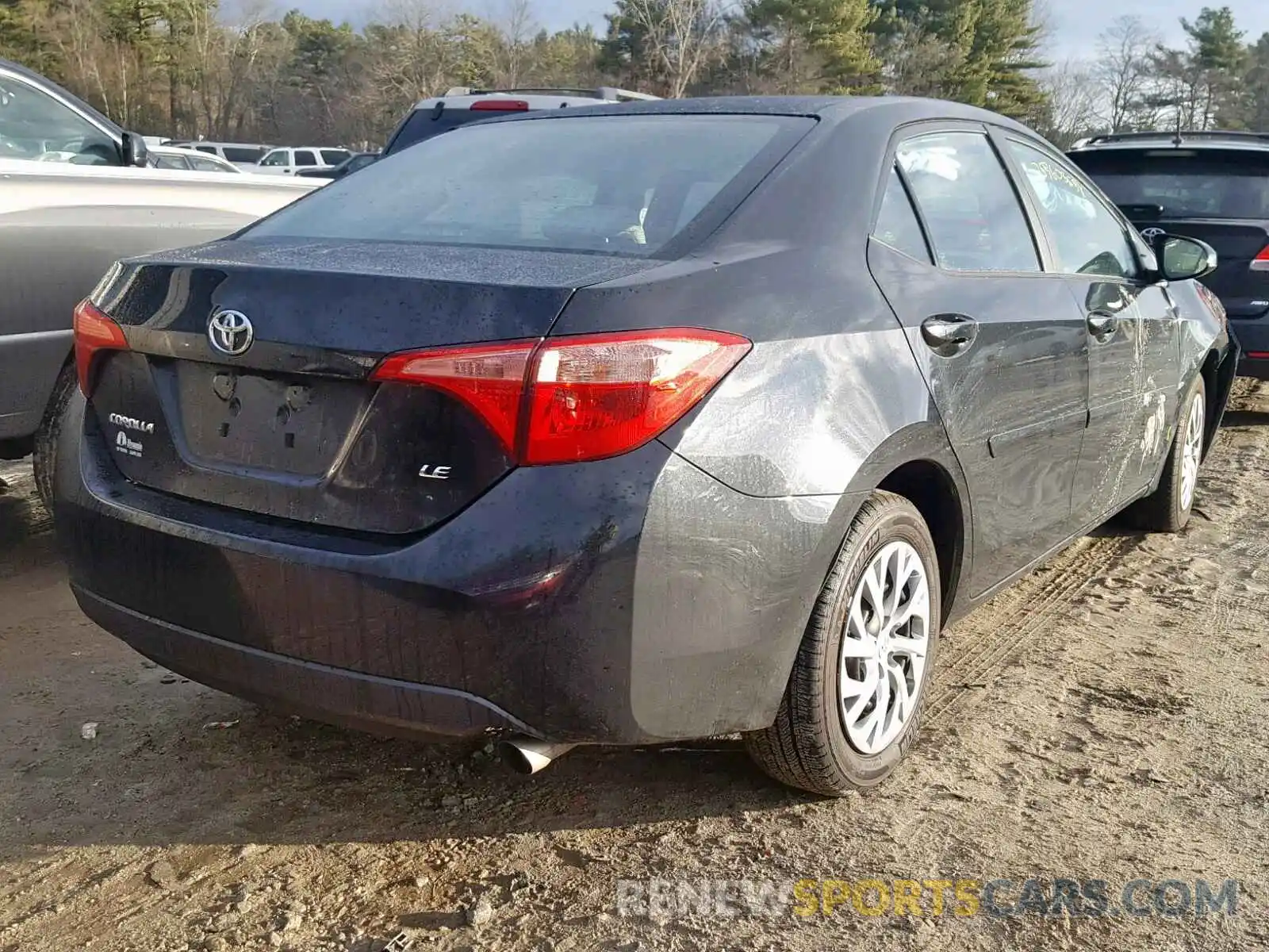 4 Photograph of a damaged car 2T1BURHEXKC179805 TOYOTA COROLLA 2019