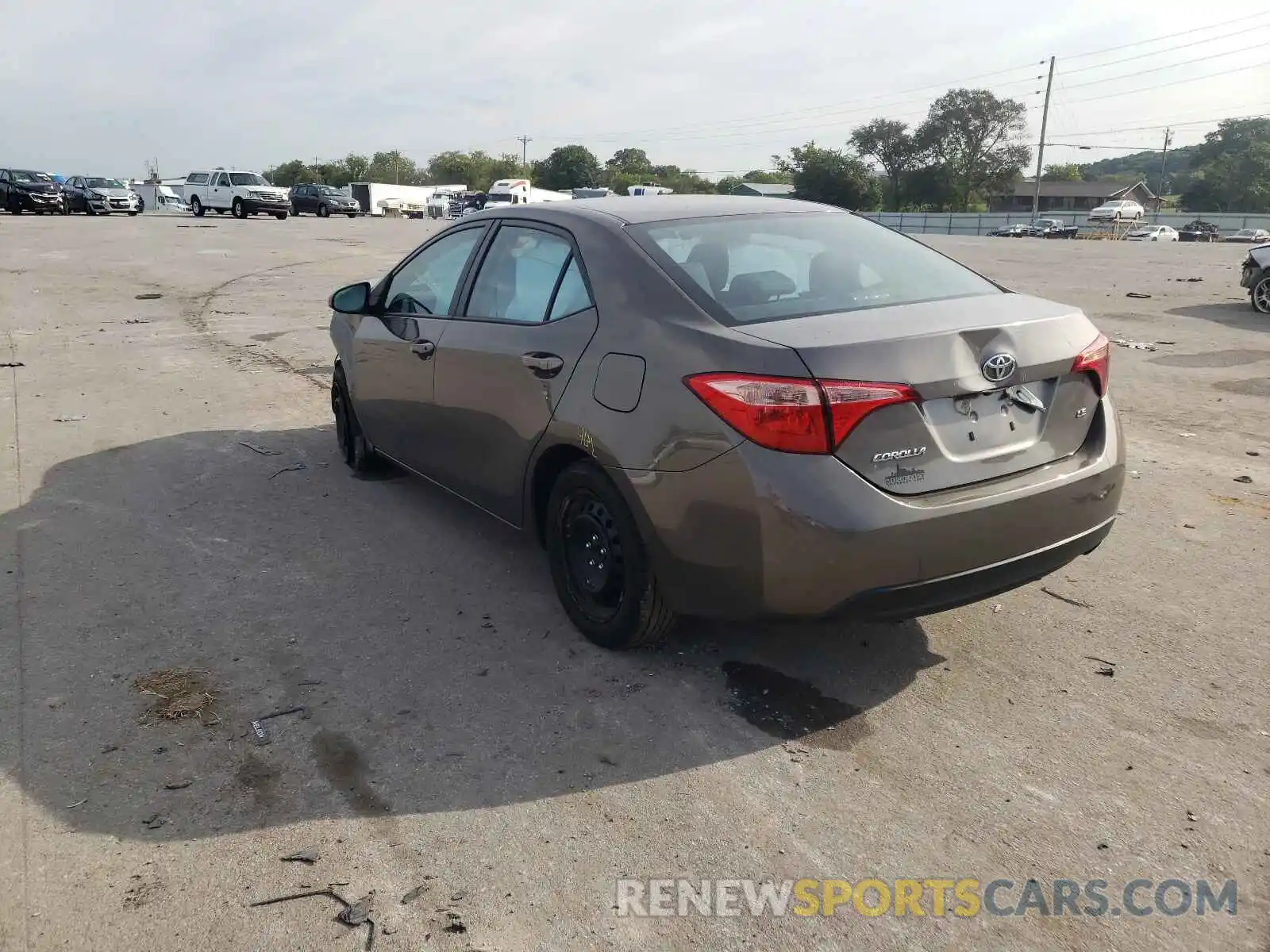 3 Photograph of a damaged car 2T1BURHEXKC181005 TOYOTA COROLLA 2019