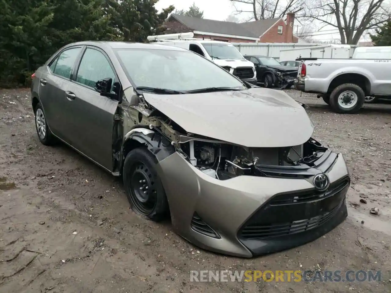 1 Photograph of a damaged car 2T1BURHEXKC181120 TOYOTA COROLLA 2019