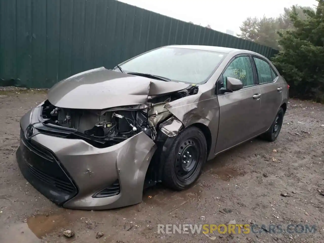 2 Photograph of a damaged car 2T1BURHEXKC181120 TOYOTA COROLLA 2019