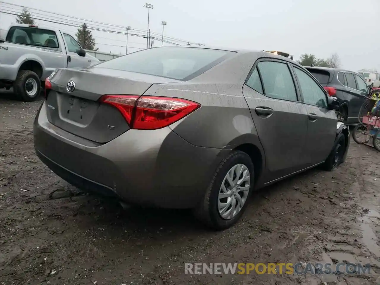 4 Photograph of a damaged car 2T1BURHEXKC181120 TOYOTA COROLLA 2019