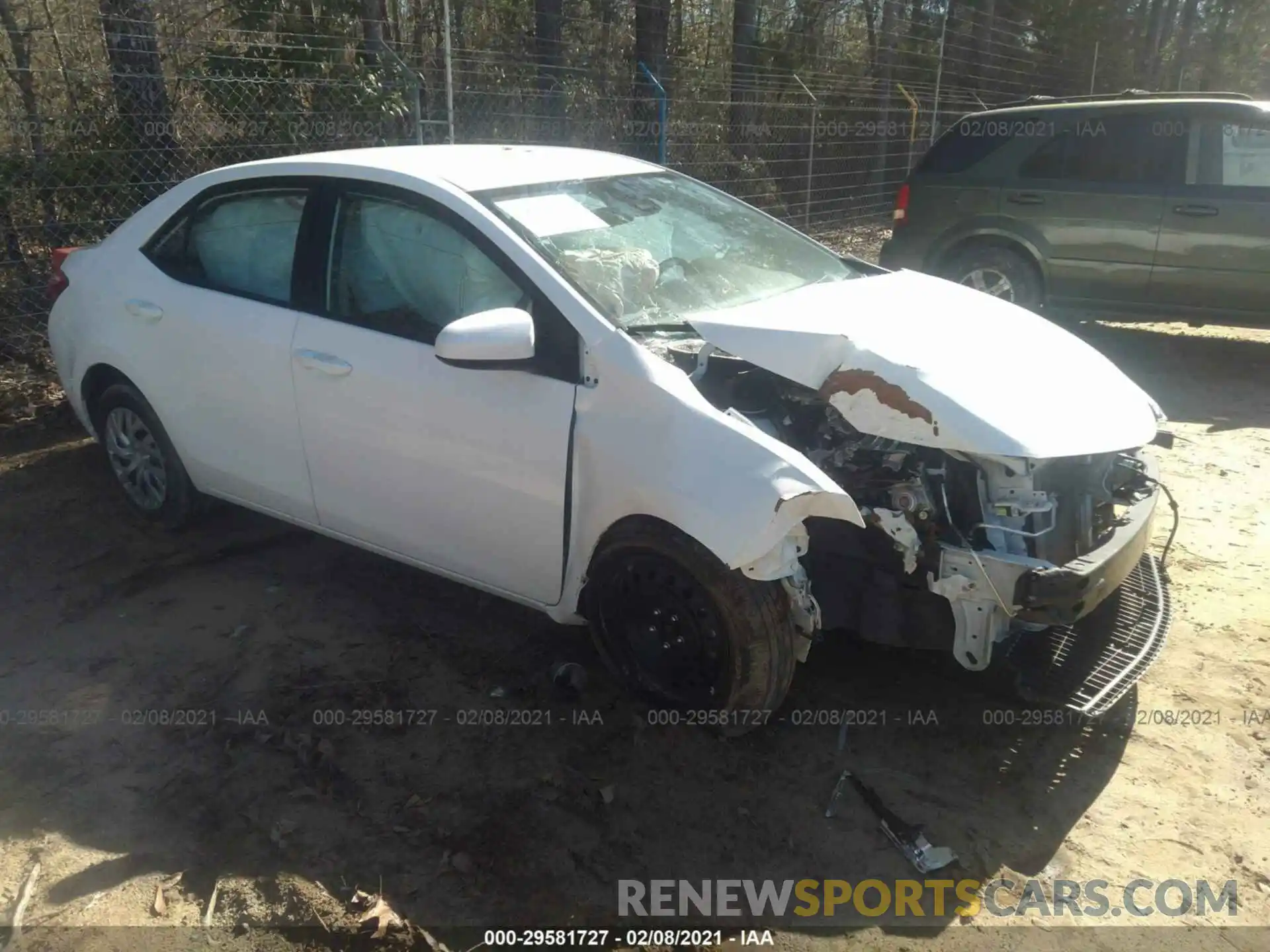 1 Photograph of a damaged car 2T1BURHEXKC181408 TOYOTA COROLLA 2019