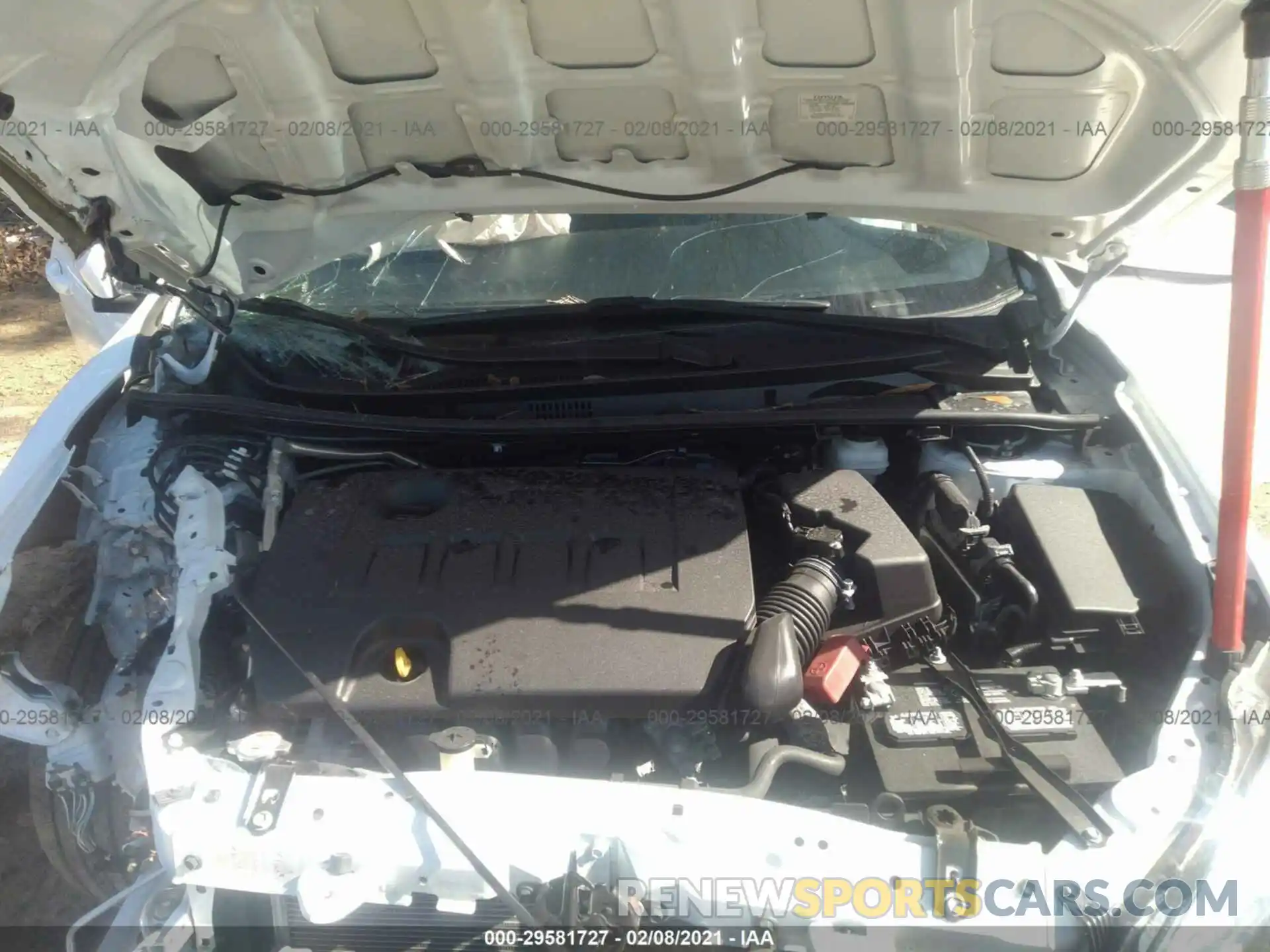10 Фотография поврежденного автомобиля 2T1BURHEXKC181408 TOYOTA COROLLA 2019