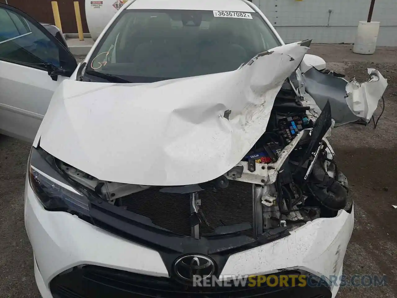 7 Photograph of a damaged car 2T1BURHEXKC181487 TOYOTA COROLLA 2019