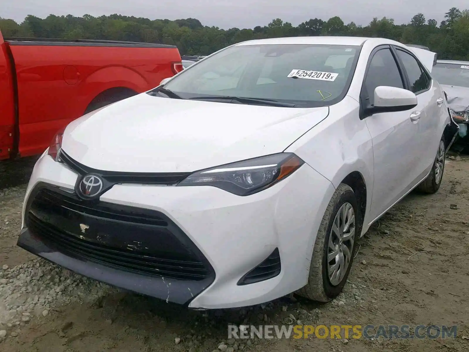 2 Photograph of a damaged car 2T1BURHEXKC182008 TOYOTA COROLLA 2019