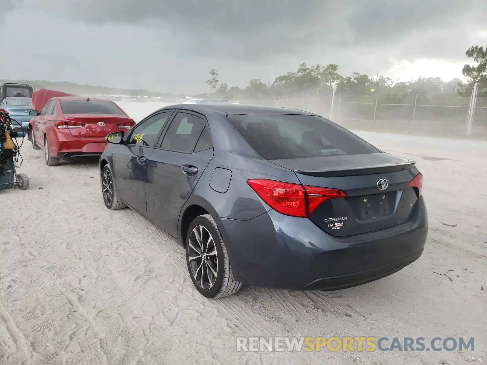 3 Photograph of a damaged car 2T1BURHEXKC182106 TOYOTA COROLLA 2019