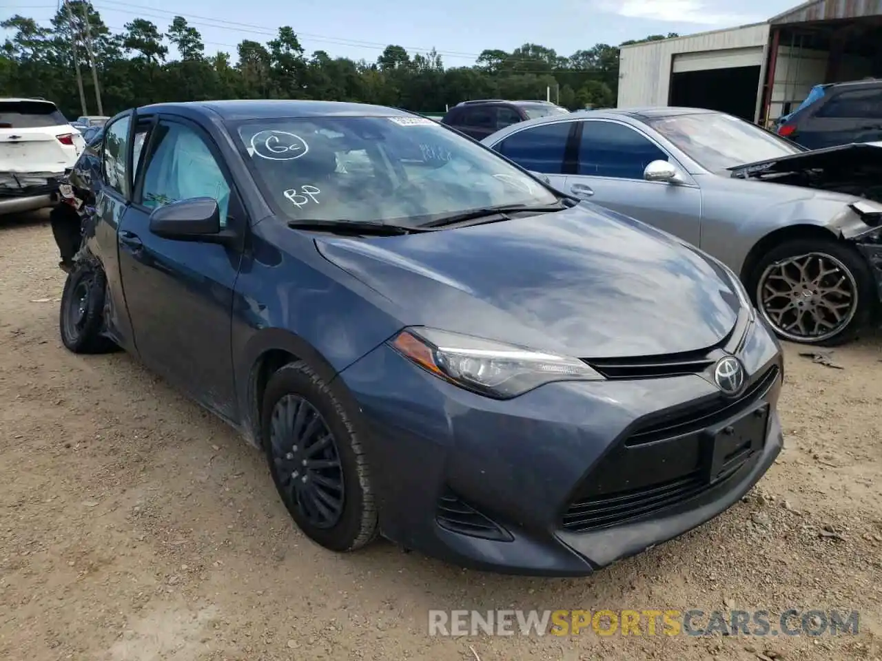 1 Photograph of a damaged car 2T1BURHEXKC182509 TOYOTA COROLLA 2019