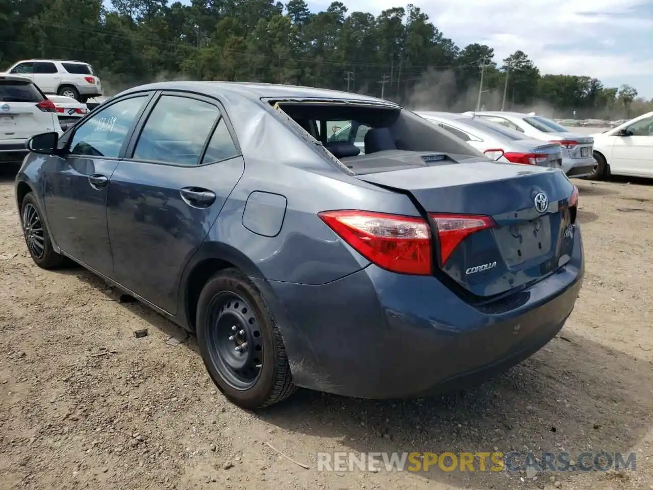 3 Photograph of a damaged car 2T1BURHEXKC182509 TOYOTA COROLLA 2019