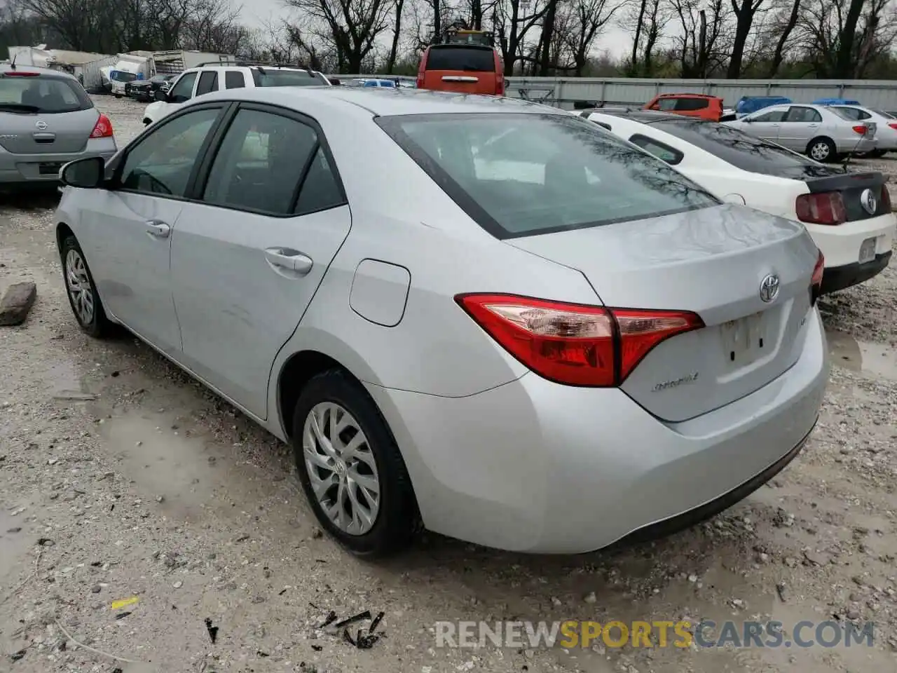 3 Photograph of a damaged car 2T1BURHEXKC182574 TOYOTA COROLLA 2019