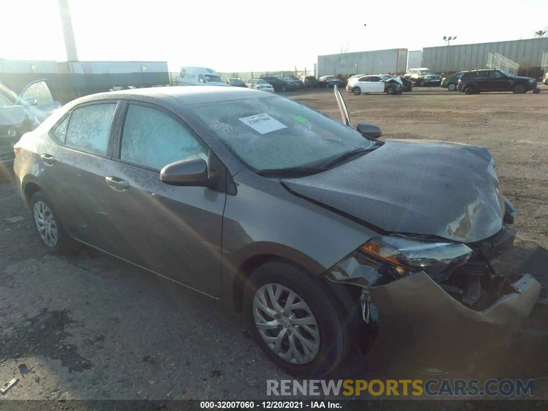 1 Photograph of a damaged car 2T1BURHEXKC182686 TOYOTA COROLLA 2019