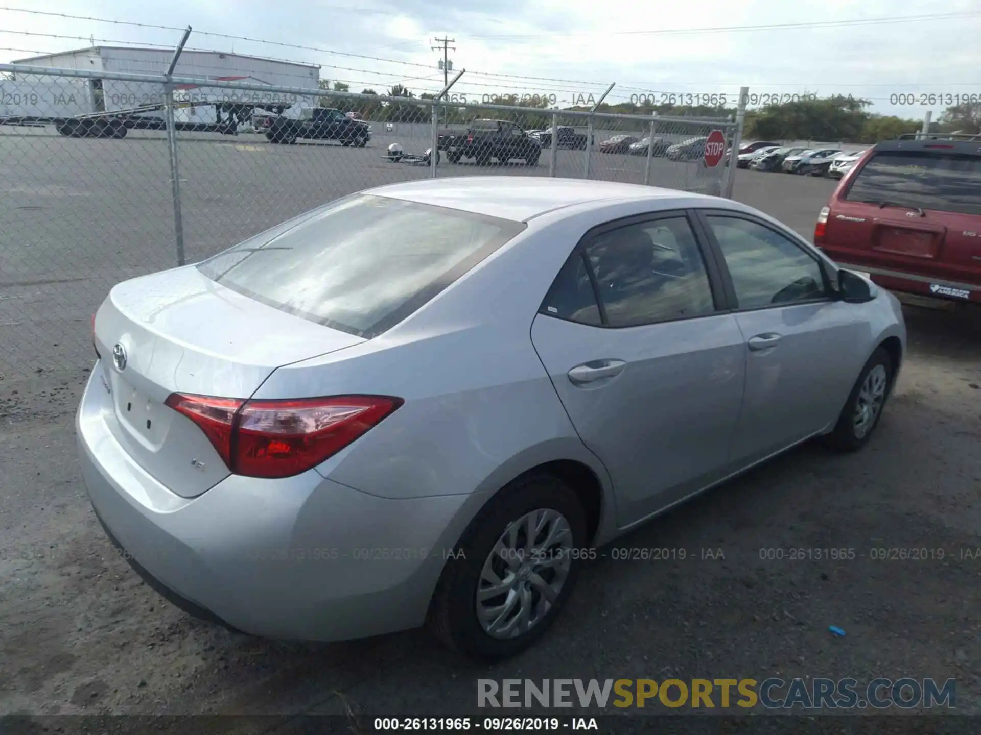 4 Photograph of a damaged car 2T1BURHEXKC183269 TOYOTA COROLLA 2019