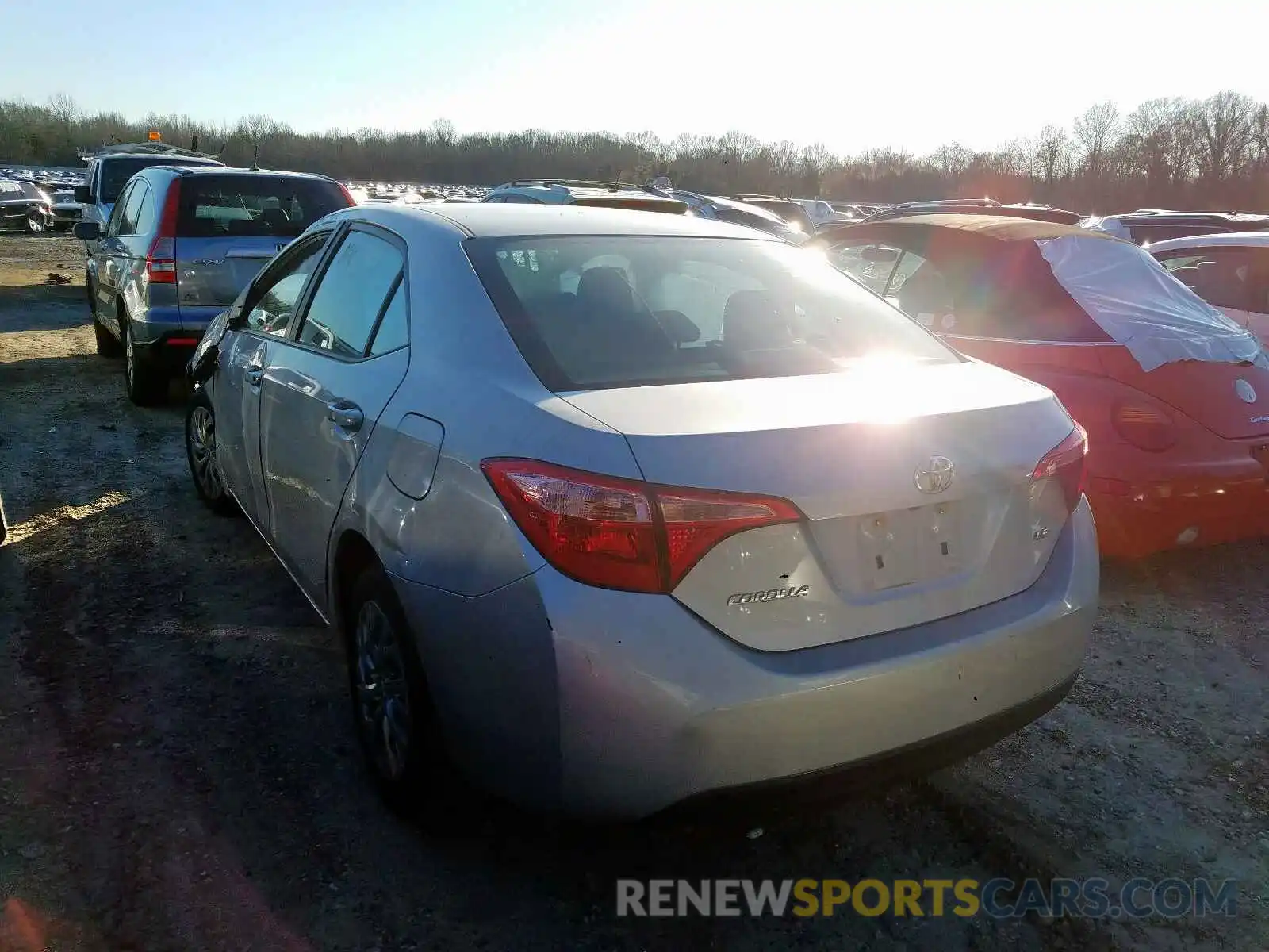 3 Photograph of a damaged car 2T1BURHEXKC183322 TOYOTA COROLLA 2019