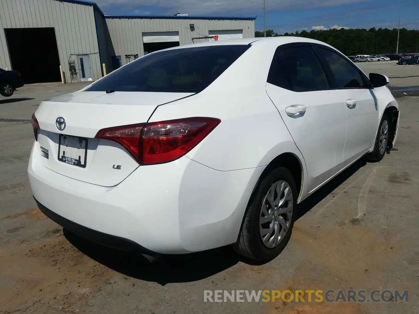 4 Photograph of a damaged car 2T1BURHEXKC183448 TOYOTA COROLLA 2019