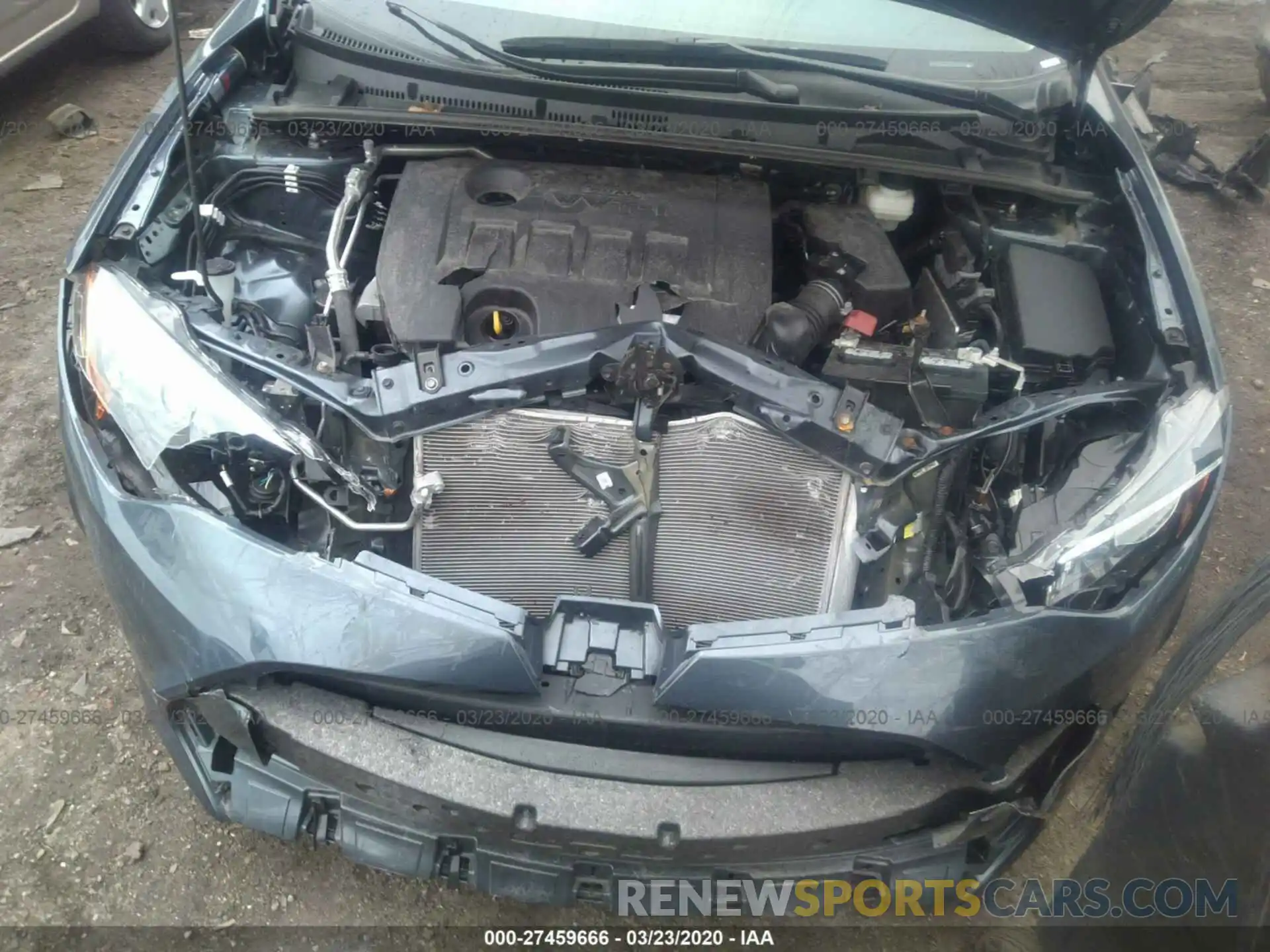 10 Photograph of a damaged car 2T1BURHEXKC183966 TOYOTA COROLLA 2019