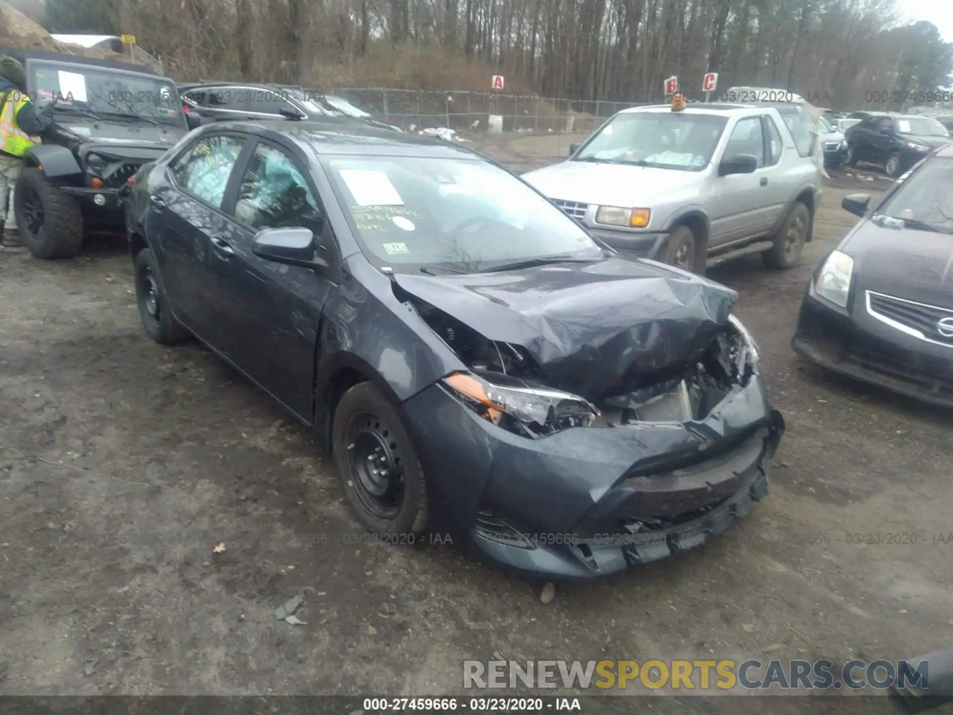6 Photograph of a damaged car 2T1BURHEXKC183966 TOYOTA COROLLA 2019