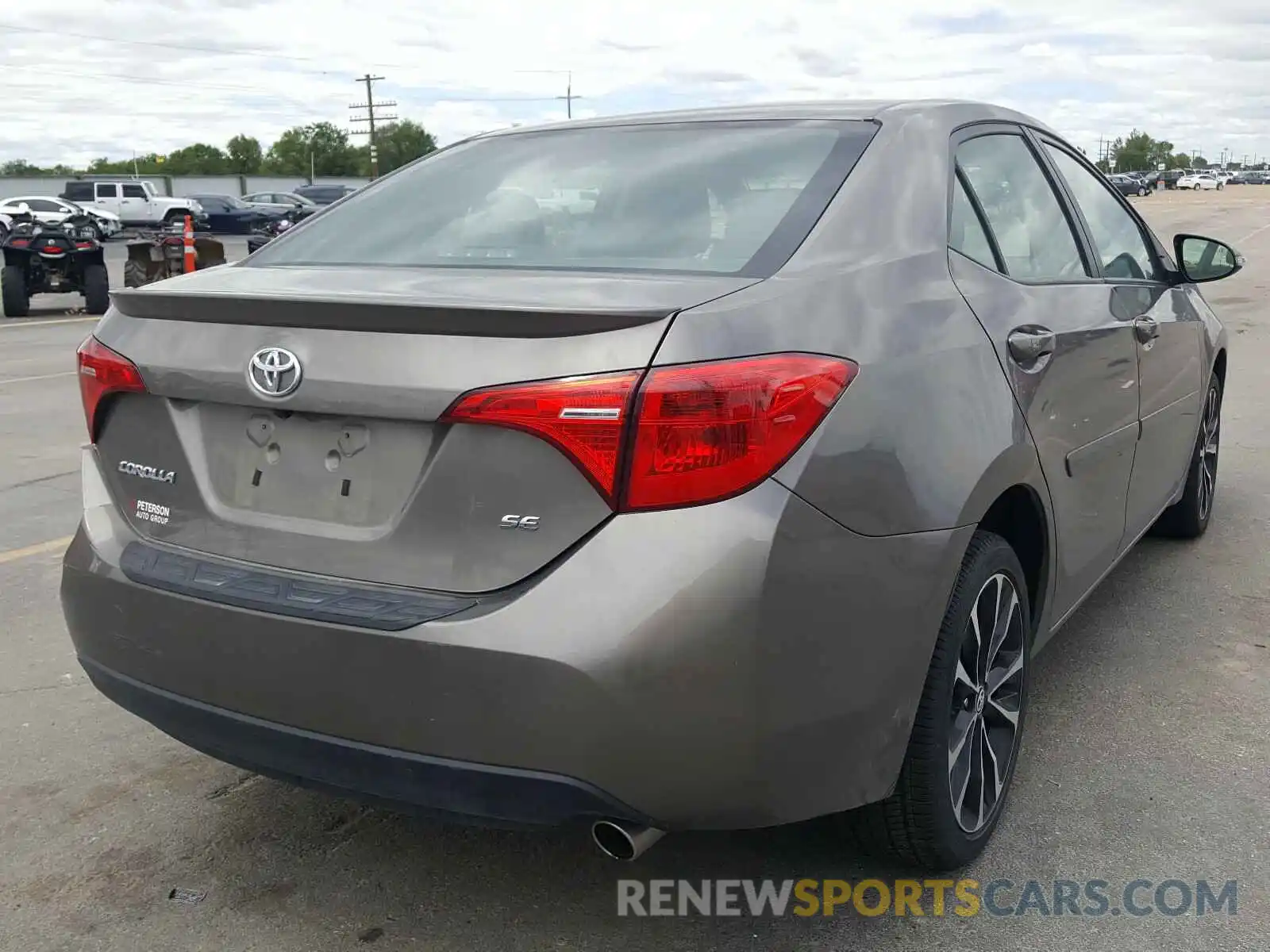 4 Photograph of a damaged car 2T1BURHEXKC184213 TOYOTA COROLLA 2019