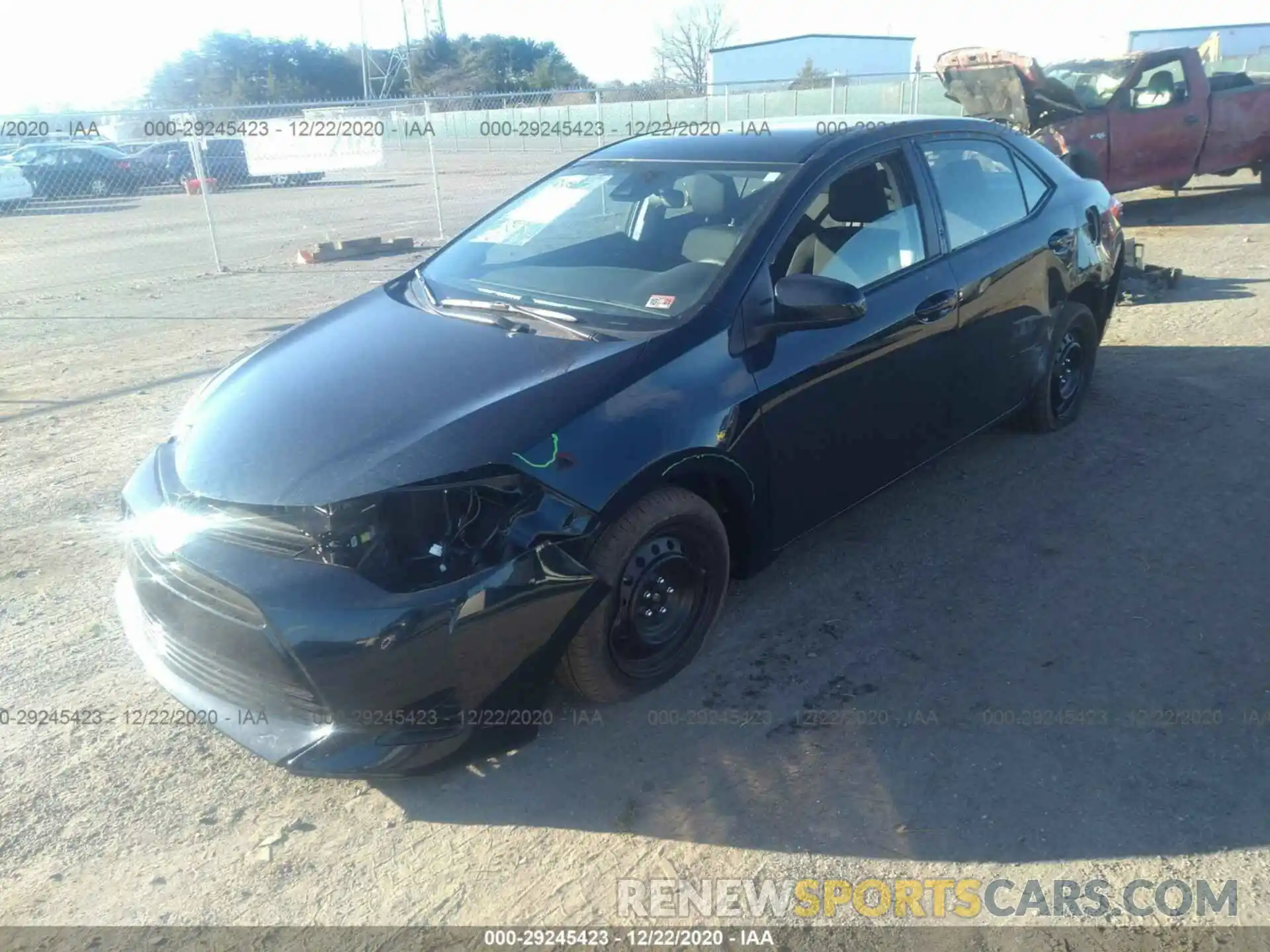 2 Photograph of a damaged car 2T1BURHEXKC185023 TOYOTA COROLLA 2019