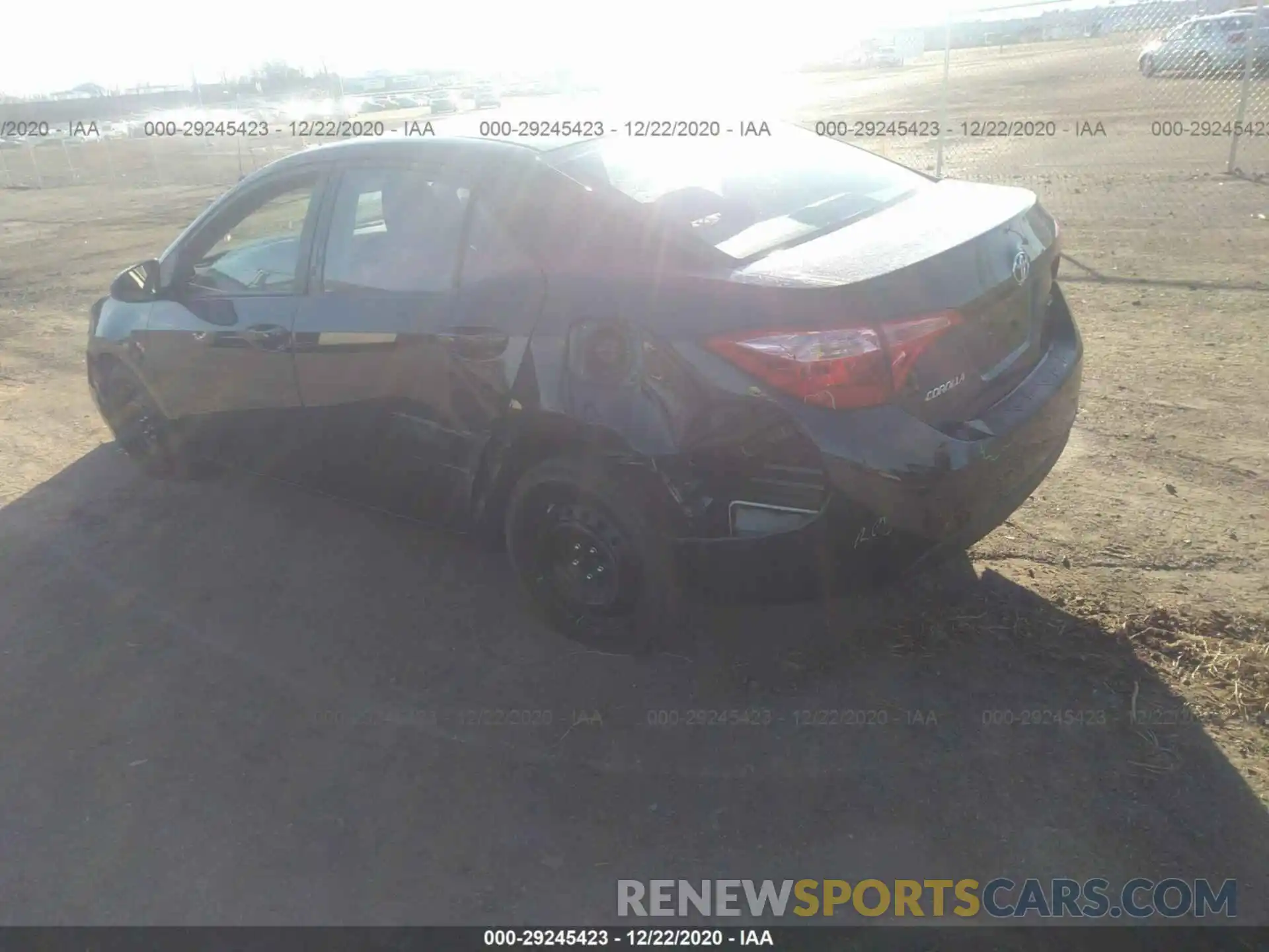 3 Photograph of a damaged car 2T1BURHEXKC185023 TOYOTA COROLLA 2019