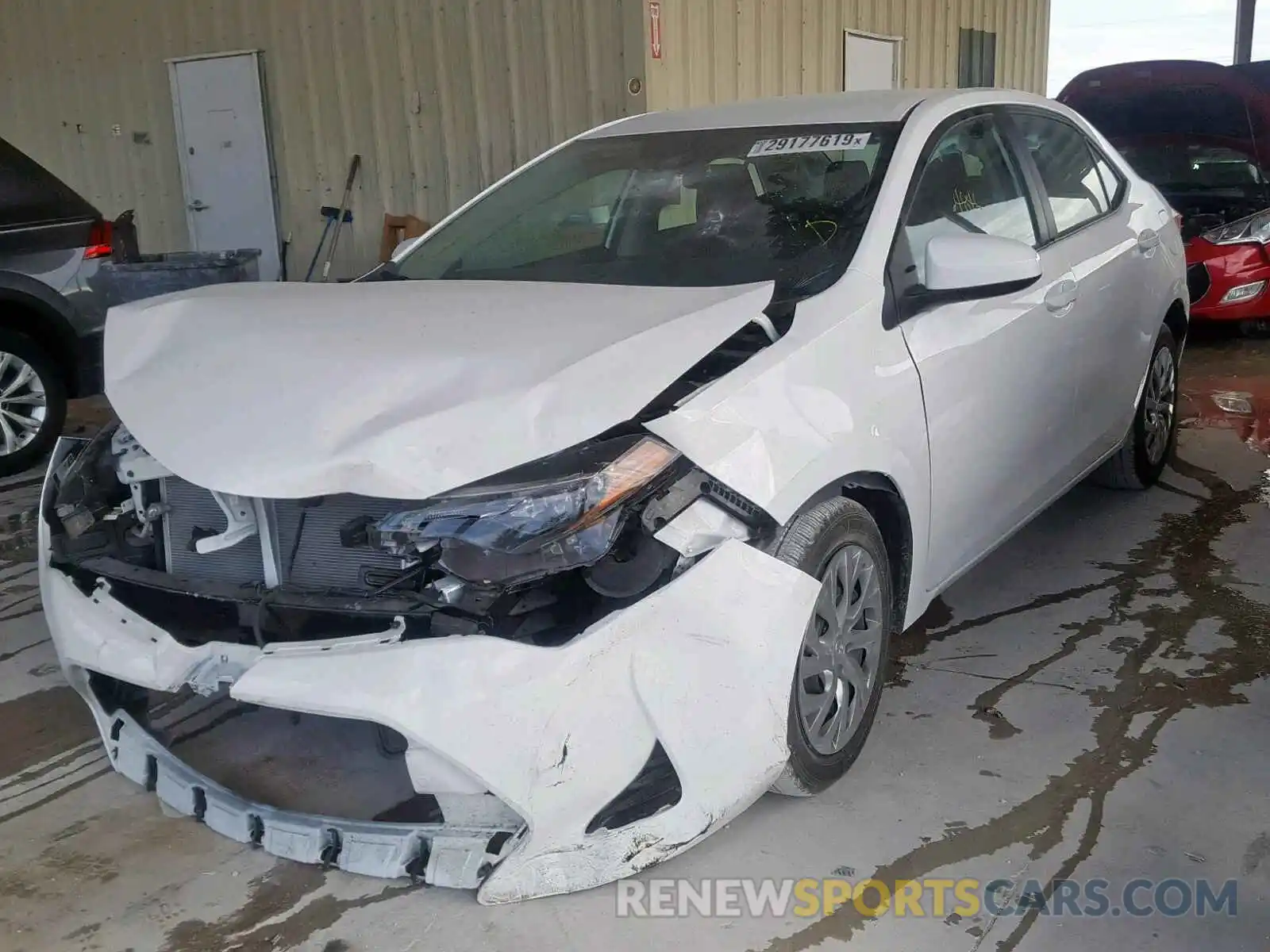 2 Photograph of a damaged car 2T1BURHEXKC185068 TOYOTA COROLLA 2019