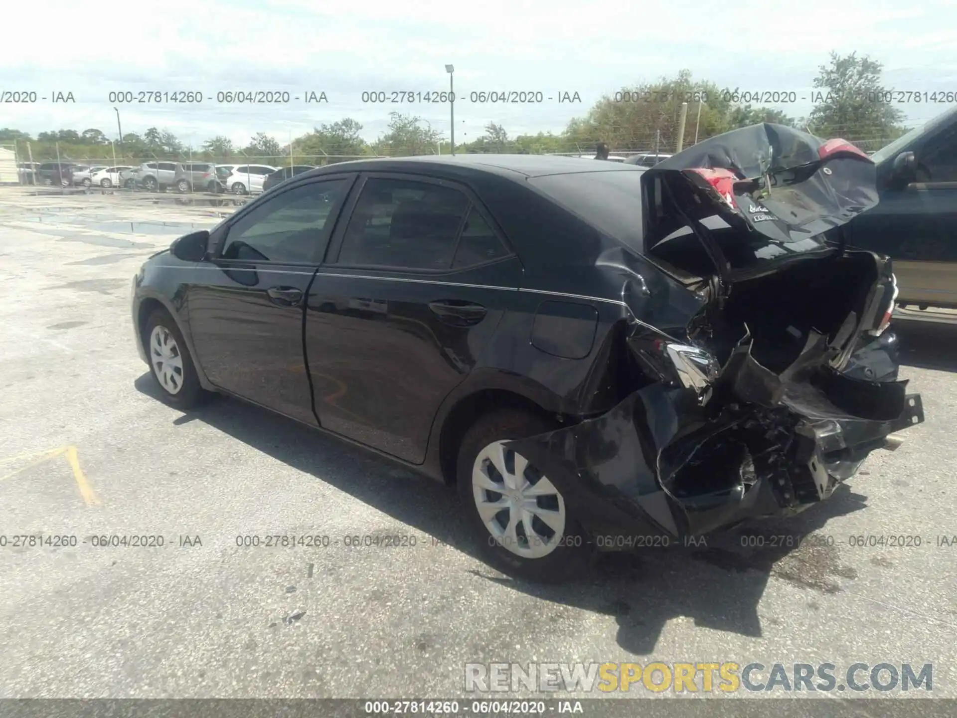 3 Photograph of a damaged car 2T1BURHEXKC187483 TOYOTA COROLLA 2019