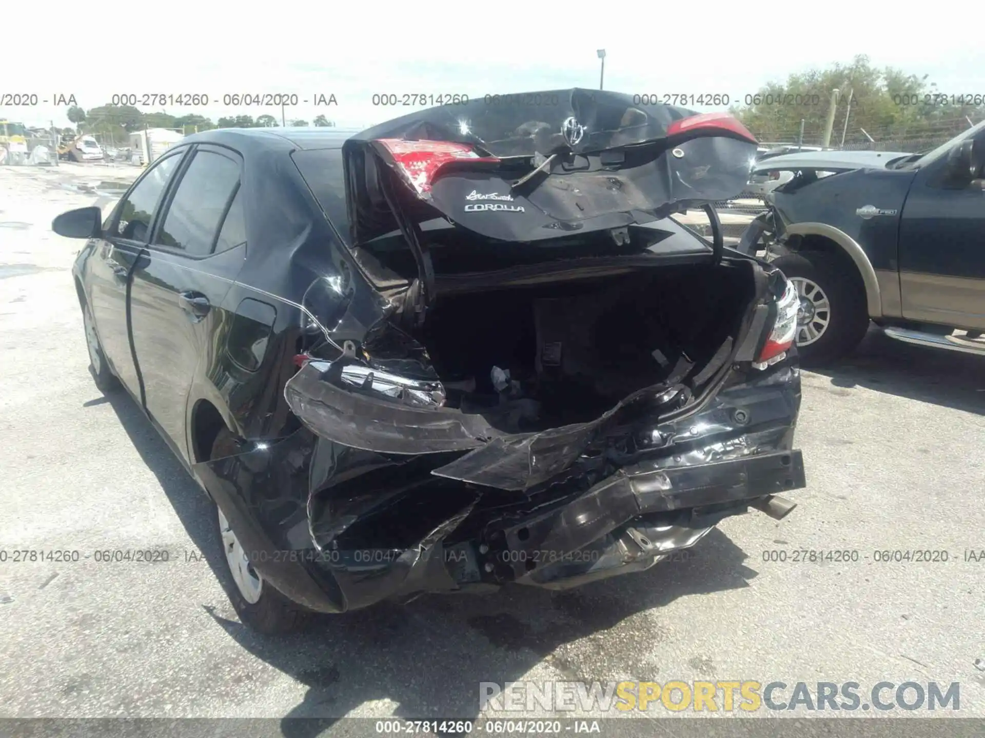 6 Photograph of a damaged car 2T1BURHEXKC187483 TOYOTA COROLLA 2019