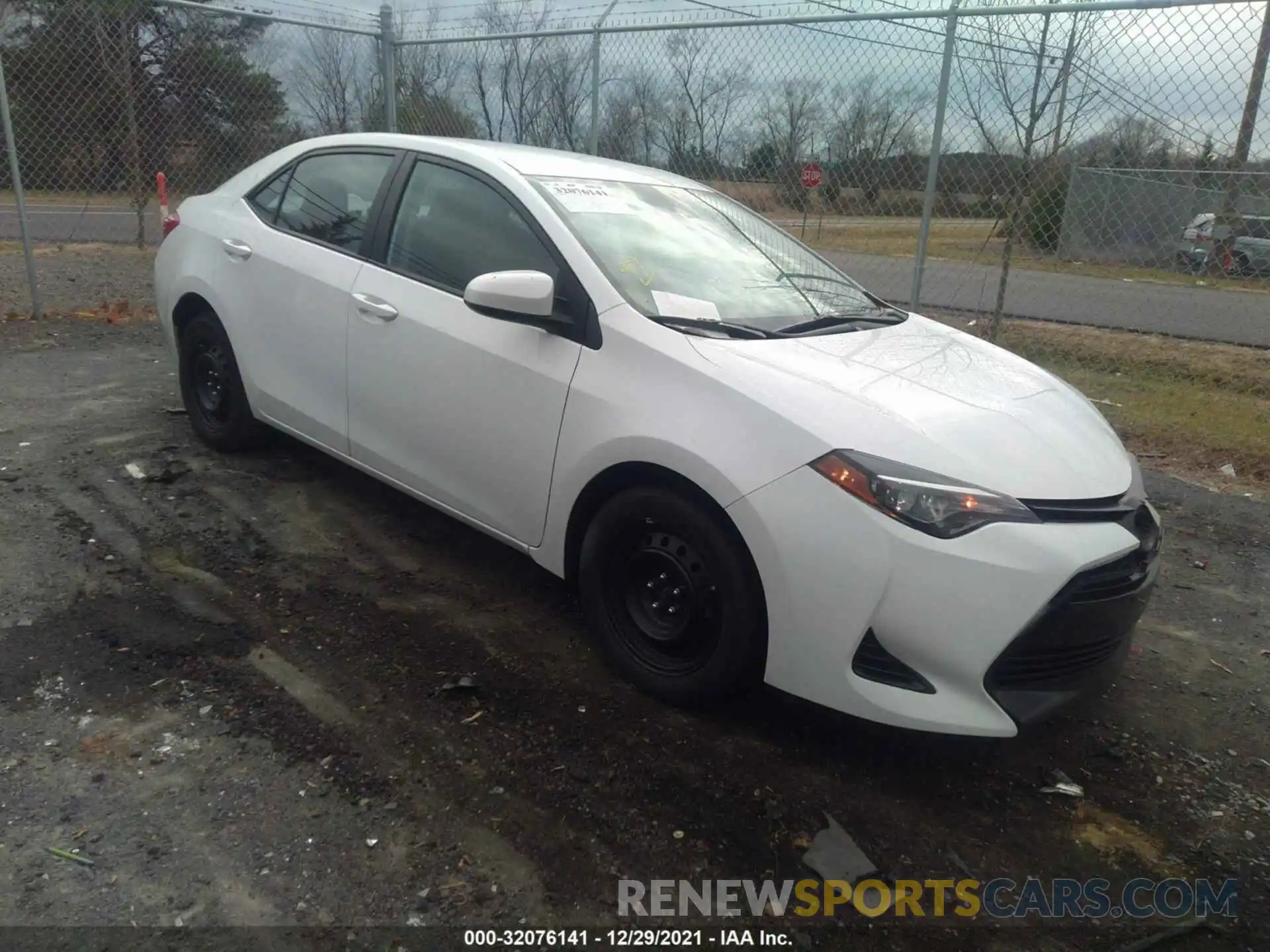 1 Photograph of a damaged car 2T1BURHEXKC187676 TOYOTA COROLLA 2019