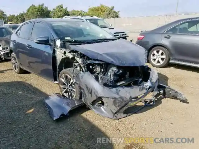 1 Photograph of a damaged car 2T1BURHEXKC187760 TOYOTA COROLLA 2019