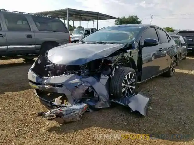 2 Photograph of a damaged car 2T1BURHEXKC187760 TOYOTA COROLLA 2019