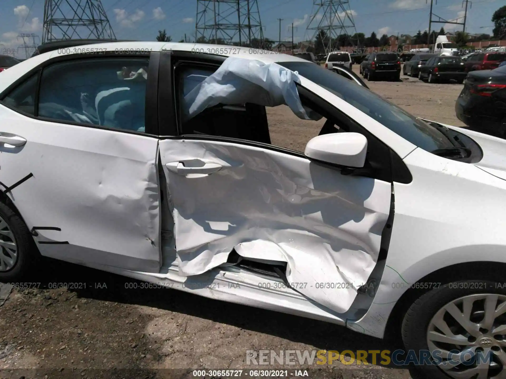 6 Photograph of a damaged car 2T1BURHEXKC188472 TOYOTA COROLLA 2019