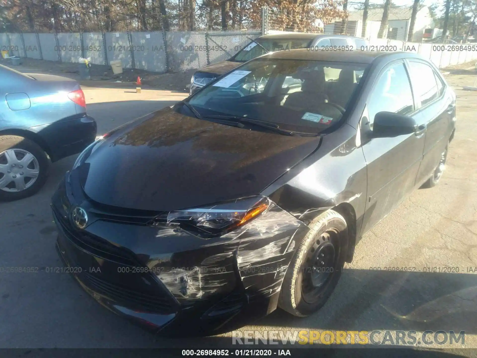 2 Photograph of a damaged car 2T1BURHEXKC188486 TOYOTA COROLLA 2019